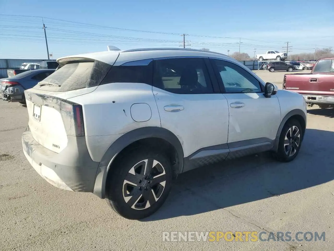 3 Photograph of a damaged car 3N8AP6CB7SL309121 NISSAN KICKS 2025