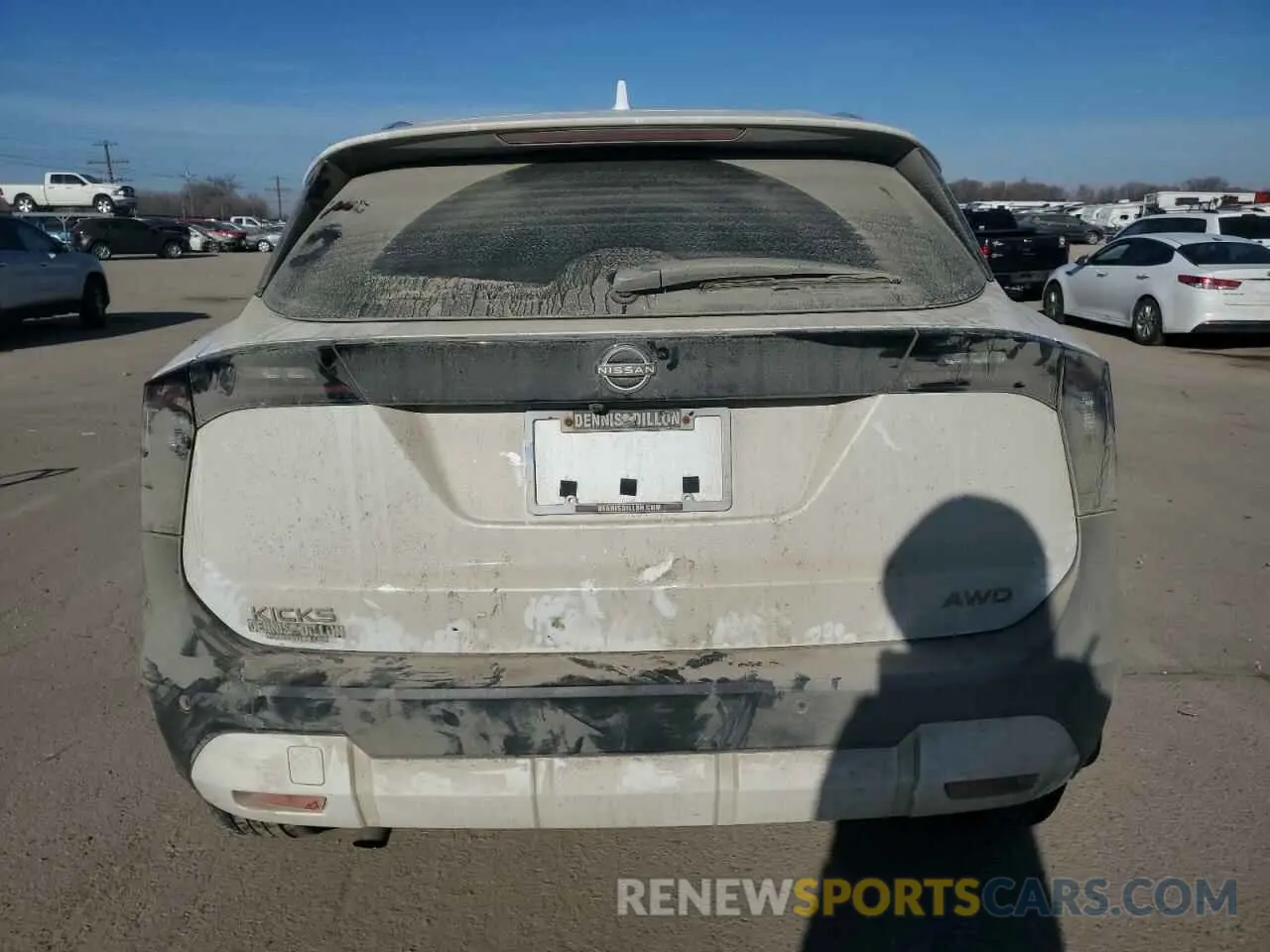6 Photograph of a damaged car 3N8AP6CB7SL309121 NISSAN KICKS 2025