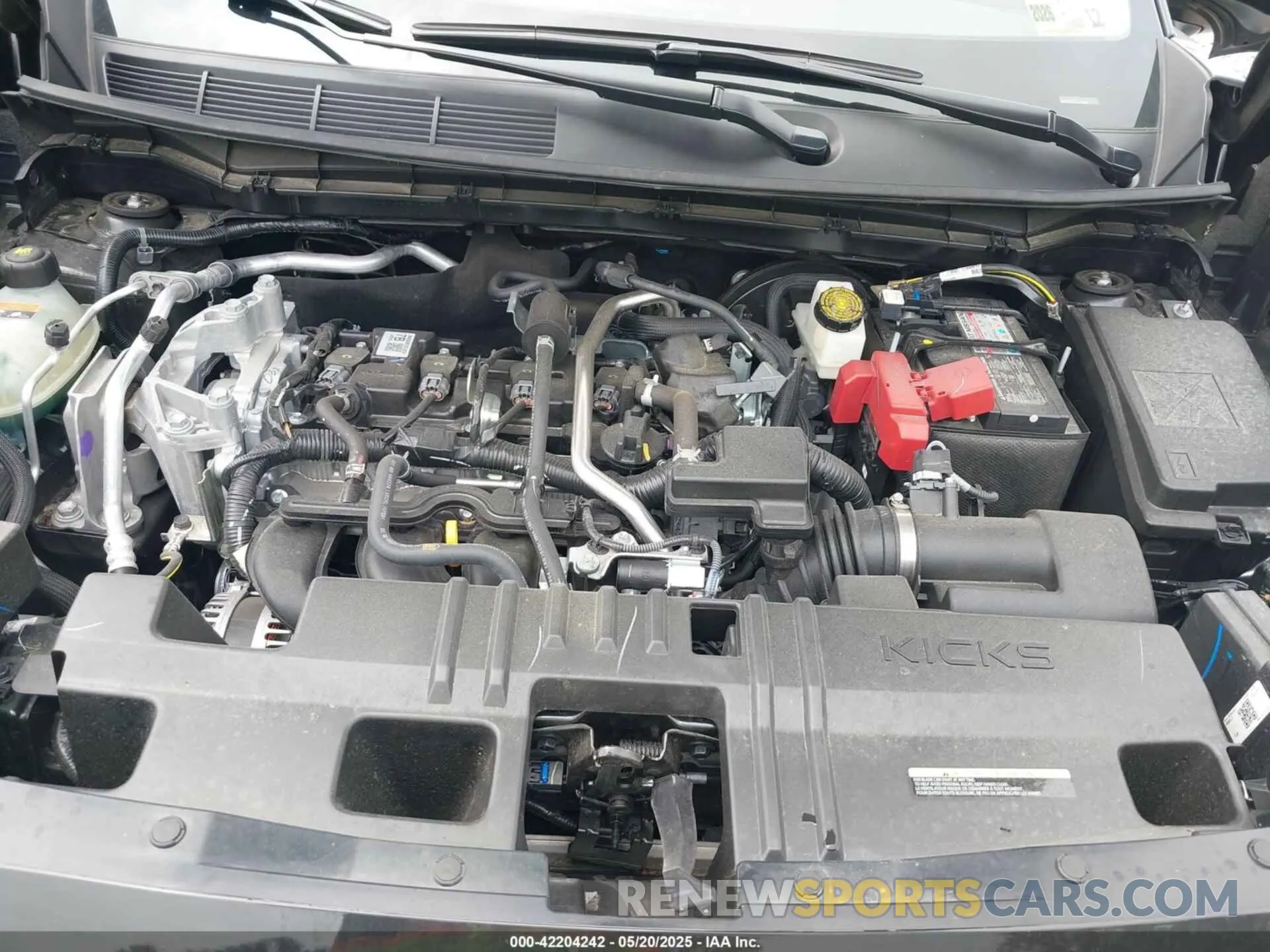 10 Photograph of a damaged car 3N8AP6CB7SL315954 NISSAN KICKS 2025