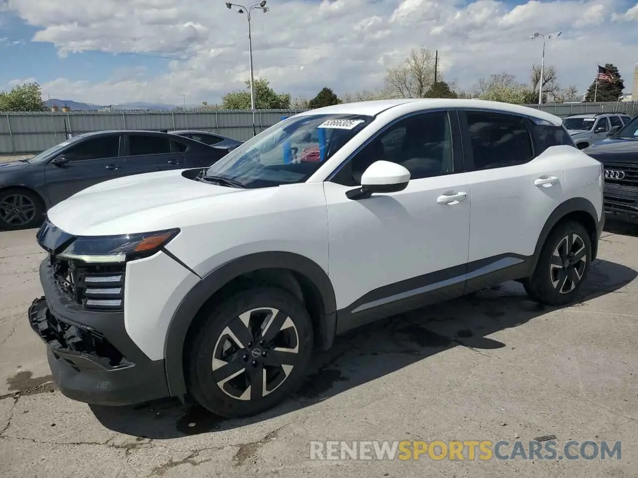 1 Photograph of a damaged car 3N8AP6CB8SL300282 NISSAN KICKS 2025