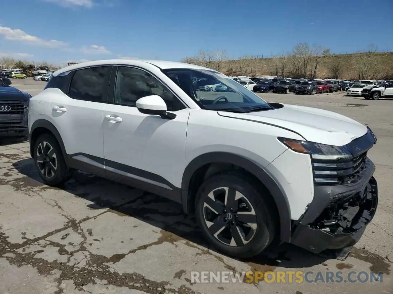 4 Photograph of a damaged car 3N8AP6CB8SL300282 NISSAN KICKS 2025