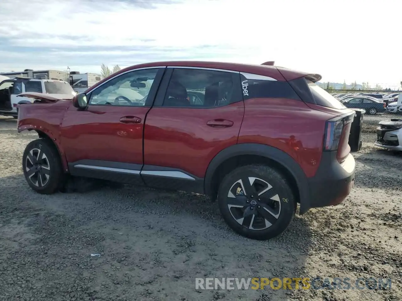 2 Photograph of a damaged car 3N8AP6CB8SL301691 NISSAN KICKS 2025