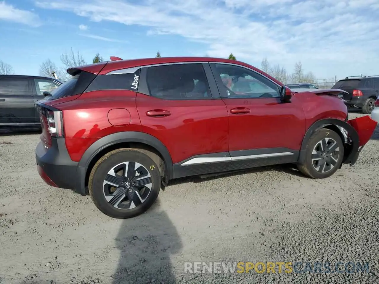 3 Photograph of a damaged car 3N8AP6CB8SL301691 NISSAN KICKS 2025