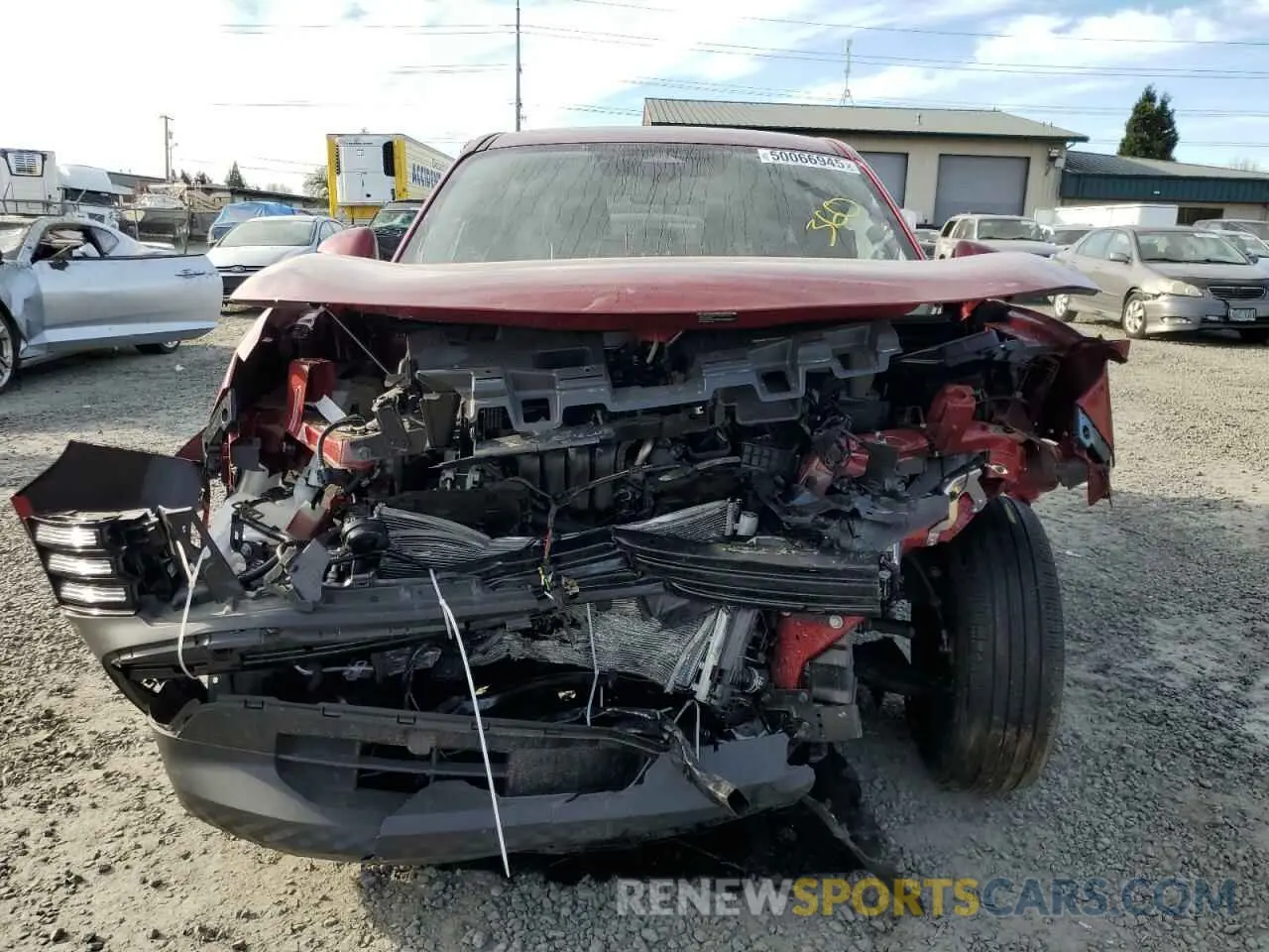 5 Photograph of a damaged car 3N8AP6CB8SL301691 NISSAN KICKS 2025