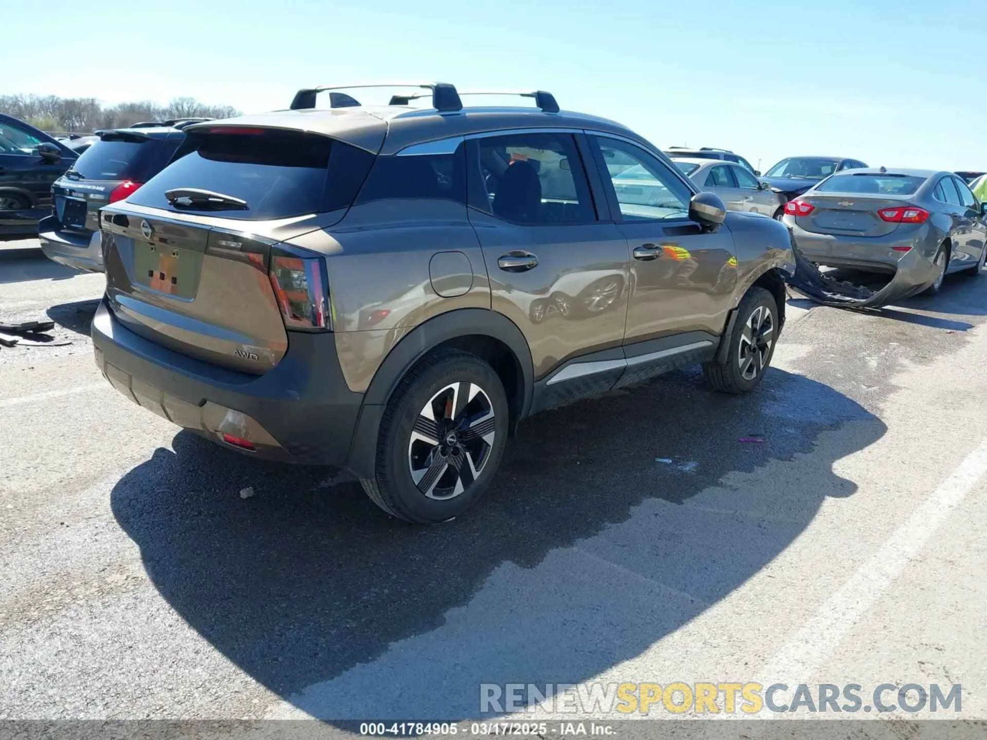 4 Photograph of a damaged car 3N8AP6CBXSL307346 NISSAN KICKS 2025