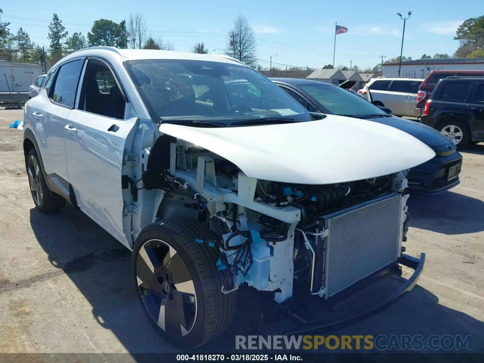 1 Photograph of a damaged car 3N8AP6DA0SL336411 NISSAN KICKS 2025