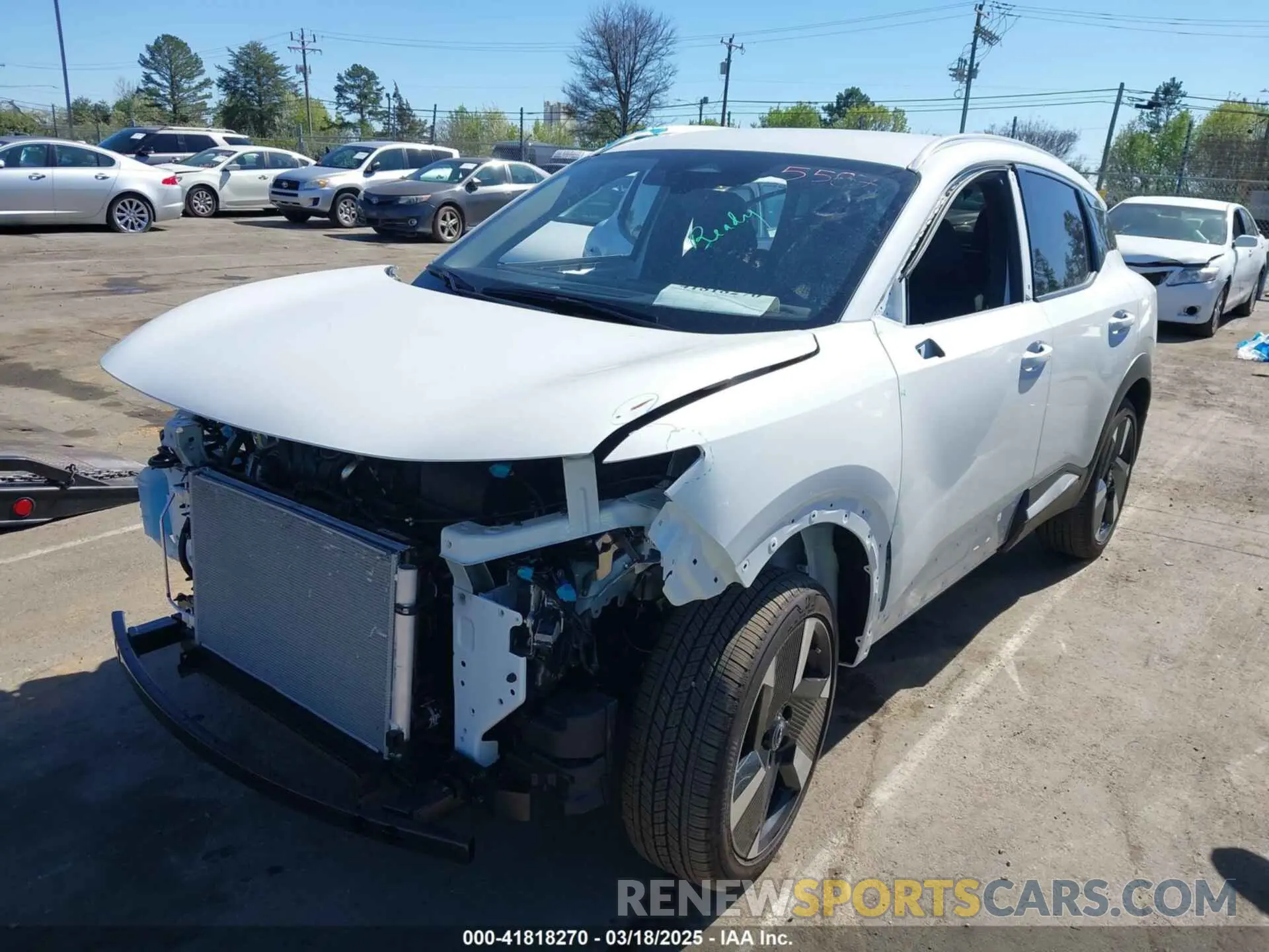 2 Photograph of a damaged car 3N8AP6DA0SL336411 NISSAN KICKS 2025