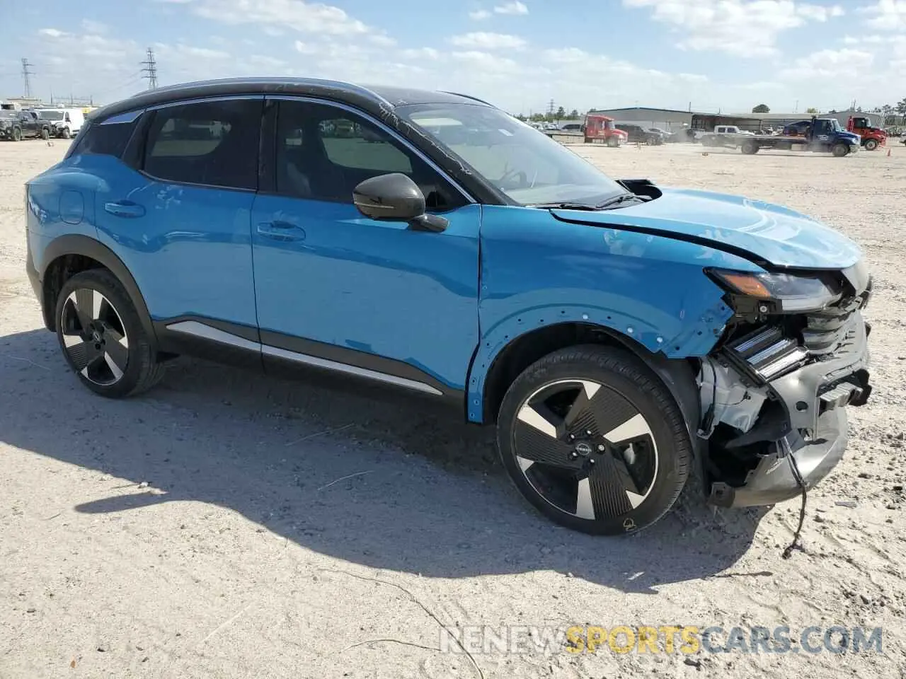 4 Photograph of a damaged car 3N8AP6DA7SL331030 NISSAN KICKS 2025
