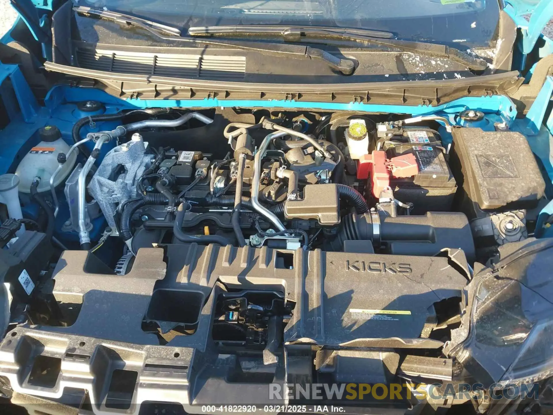 10 Photograph of a damaged car 3N8AP6DB0SL309136 NISSAN KICKS 2025