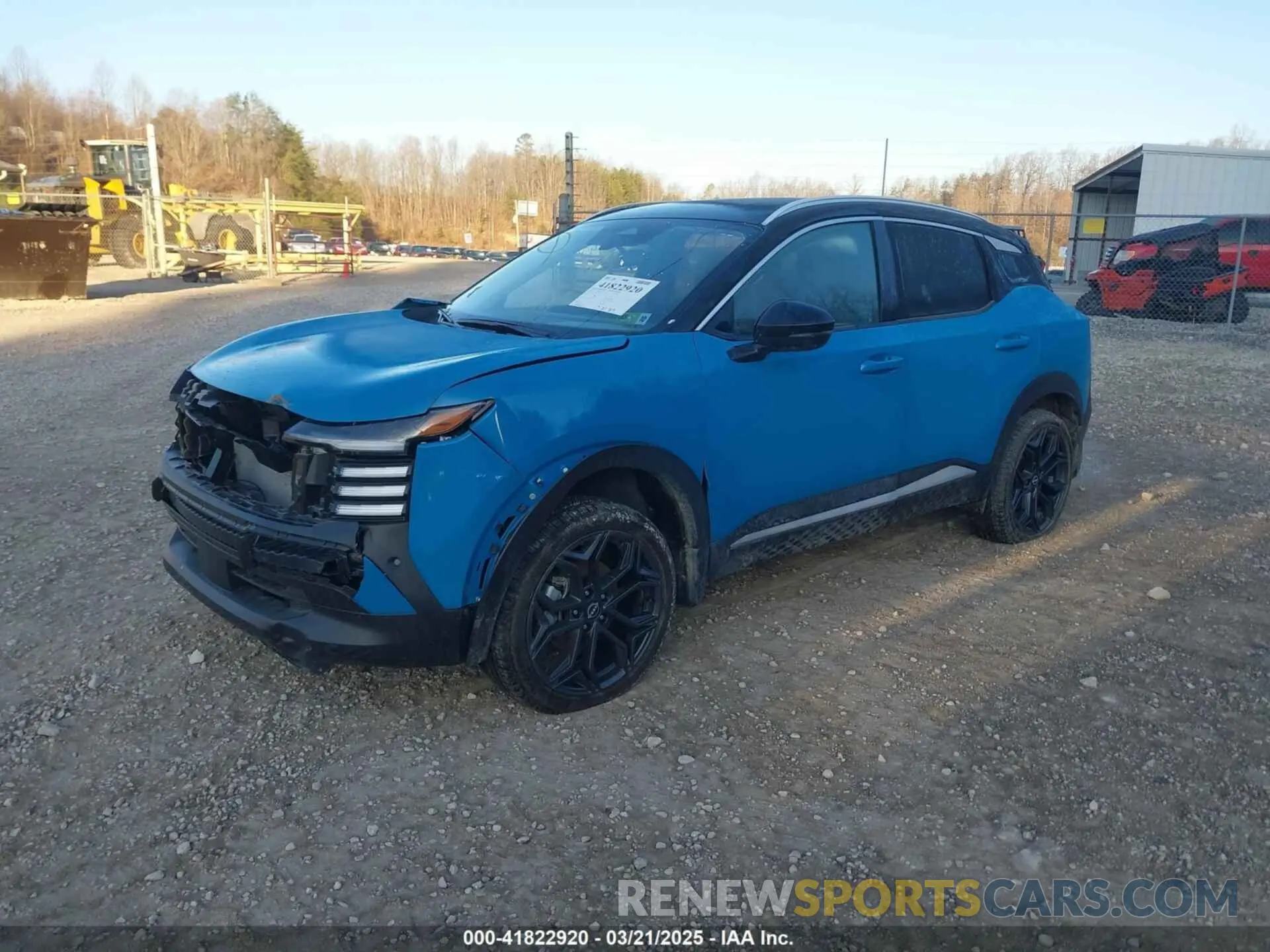 2 Photograph of a damaged car 3N8AP6DB0SL309136 NISSAN KICKS 2025