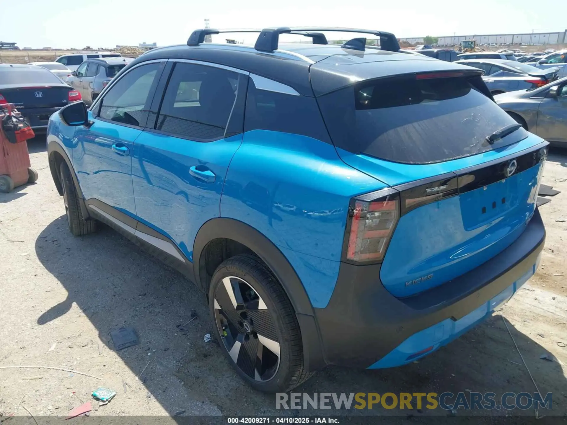 3 Photograph of a damaged car 3N8AP6DB0SL321643 NISSAN KICKS 2025