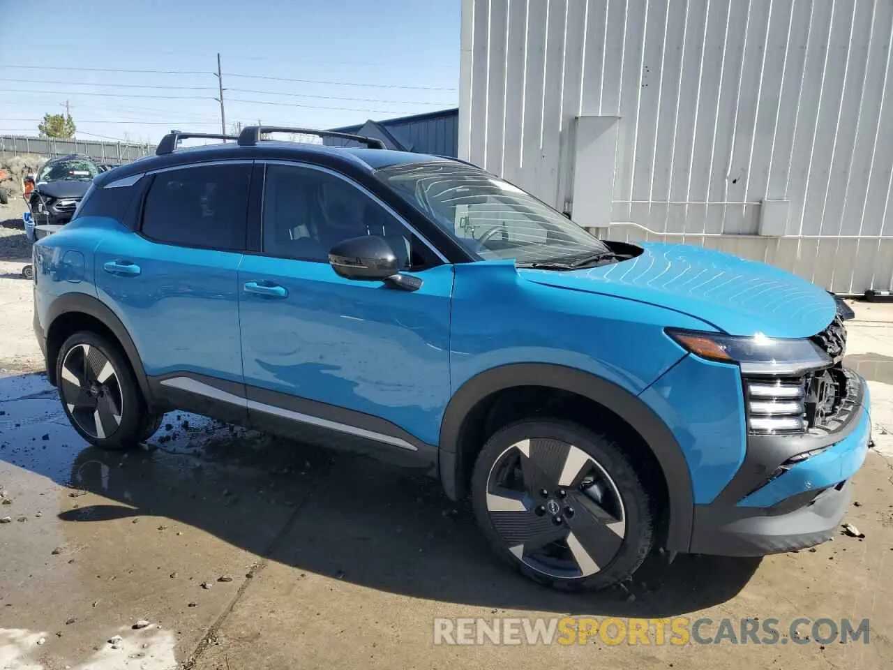 4 Photograph of a damaged car 3N8AP6DB1SL317374 NISSAN KICKS 2025