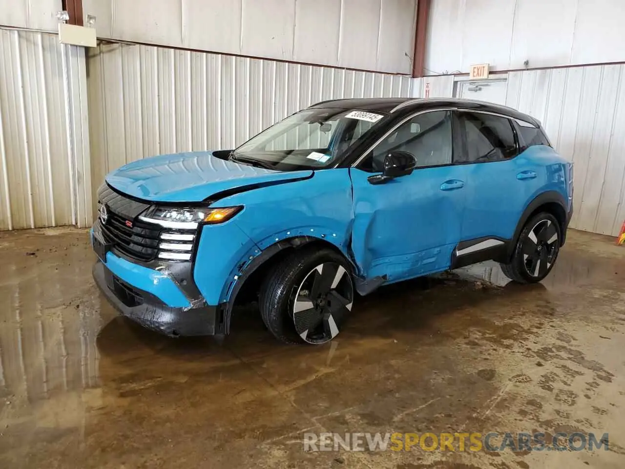 1 Photograph of a damaged car 3N8AP6DB1SL323711 NISSAN KICKS 2025