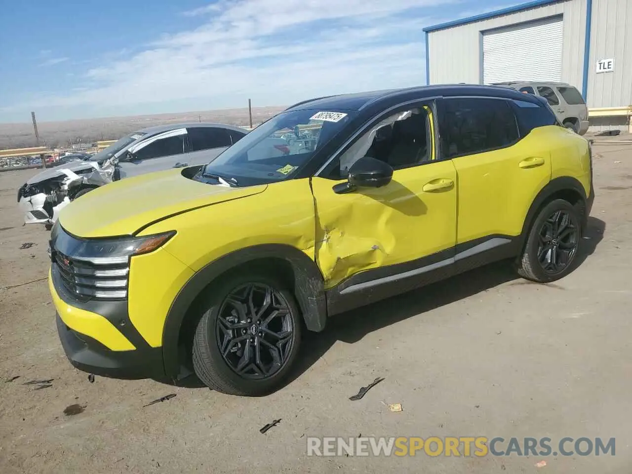 1 Photograph of a damaged car 3N8AP6DB2SL321529 NISSAN KICKS 2025