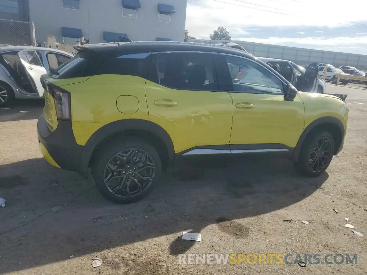 3 Photograph of a damaged car 3N8AP6DB2SL321529 NISSAN KICKS 2025