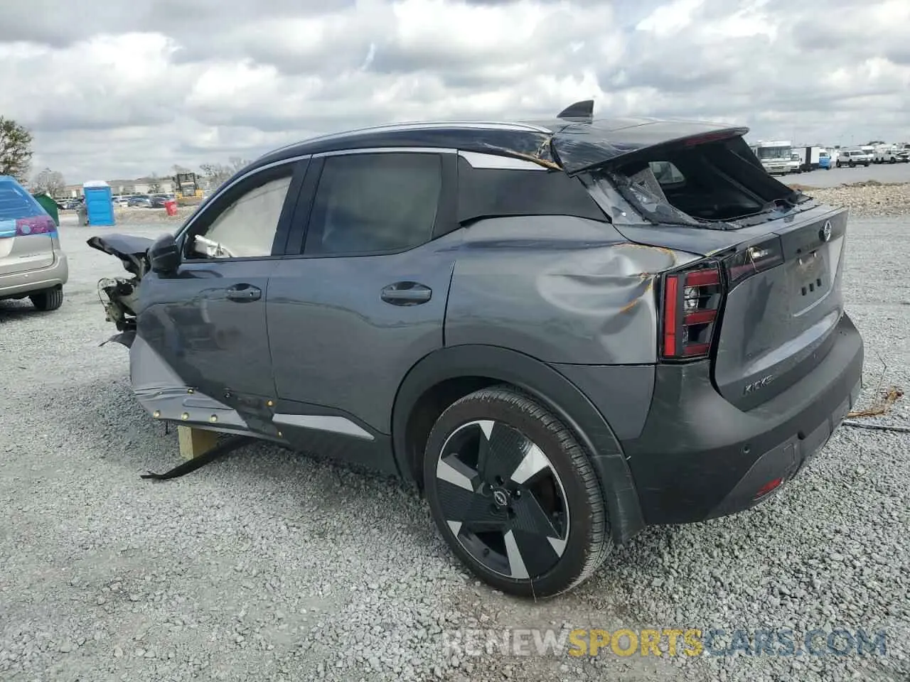 2 Photograph of a damaged car 3N8AP6DB3SL322687 NISSAN KICKS 2025