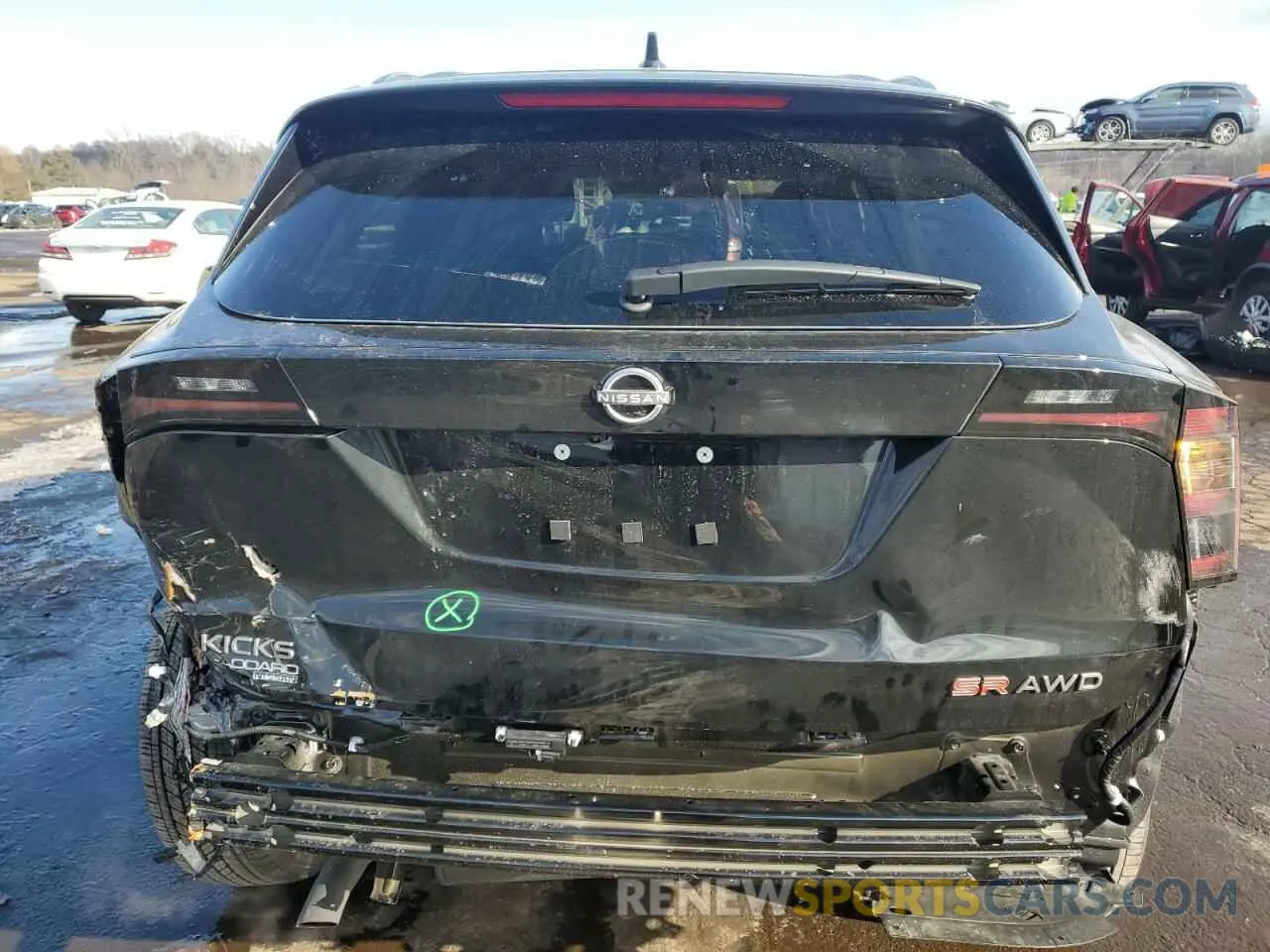 6 Photograph of a damaged car 3N8AP6DB5SL333142 NISSAN KICKS 2025