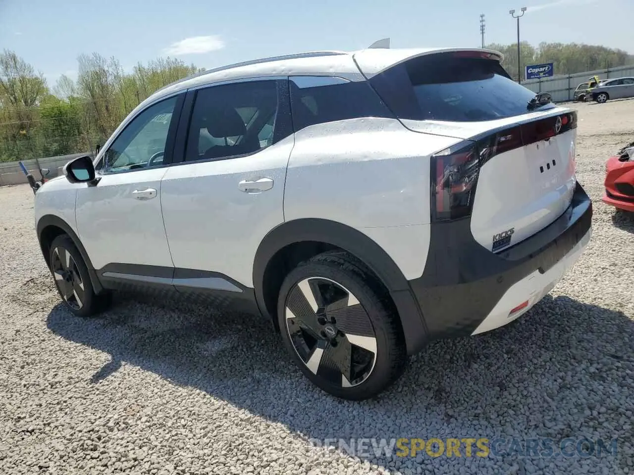 2 Photograph of a damaged car 3N8AP6DB6SL348104 NISSAN KICKS 2025