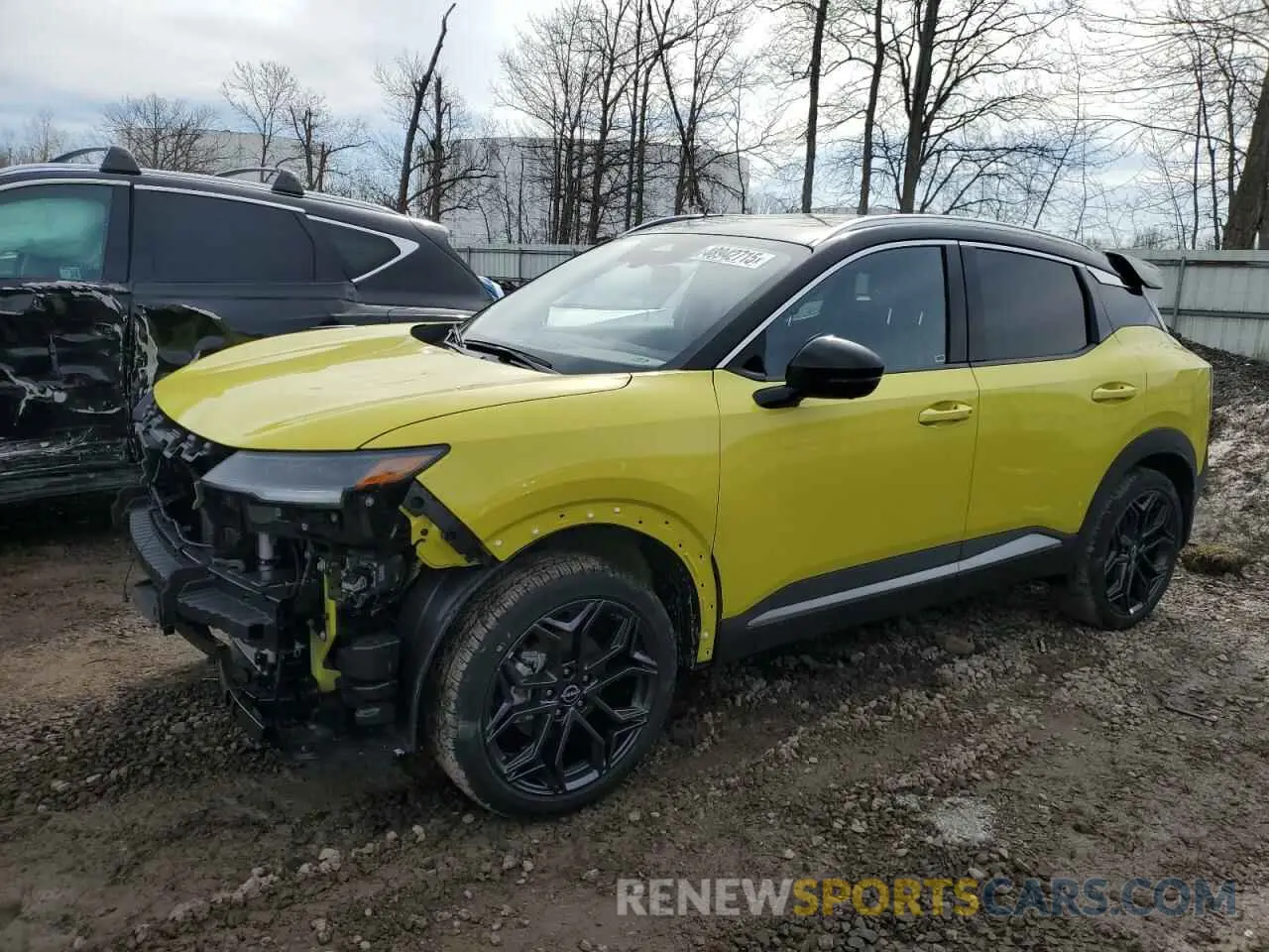 1 Photograph of a damaged car 3N8AP6DB6SL348877 NISSAN KICKS 2025