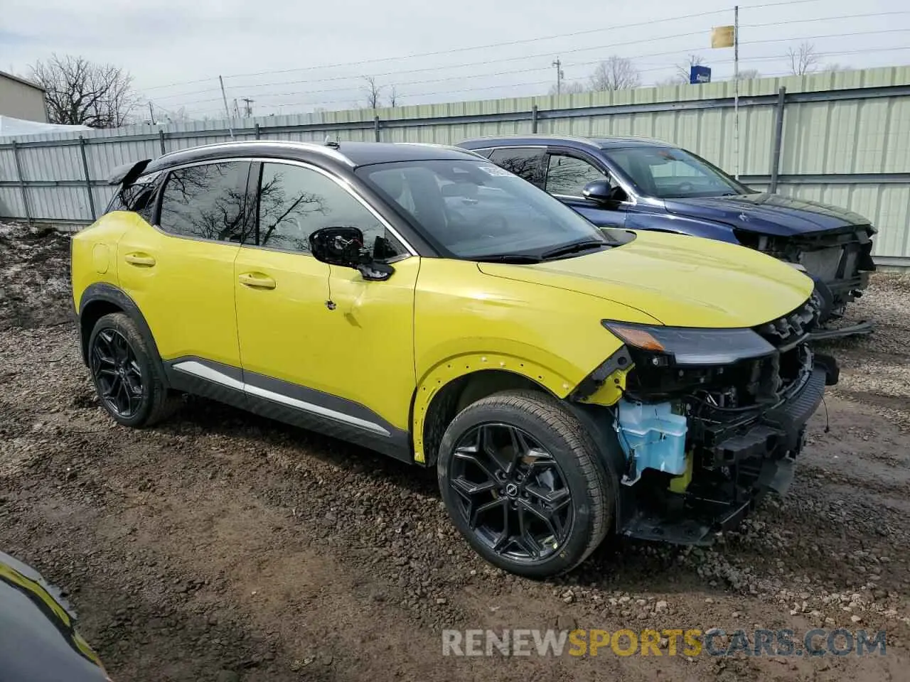 4 Photograph of a damaged car 3N8AP6DB6SL348877 NISSAN KICKS 2025