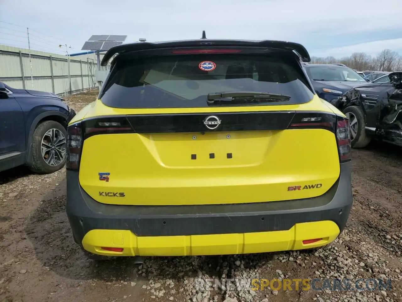 6 Photograph of a damaged car 3N8AP6DB6SL348877 NISSAN KICKS 2025