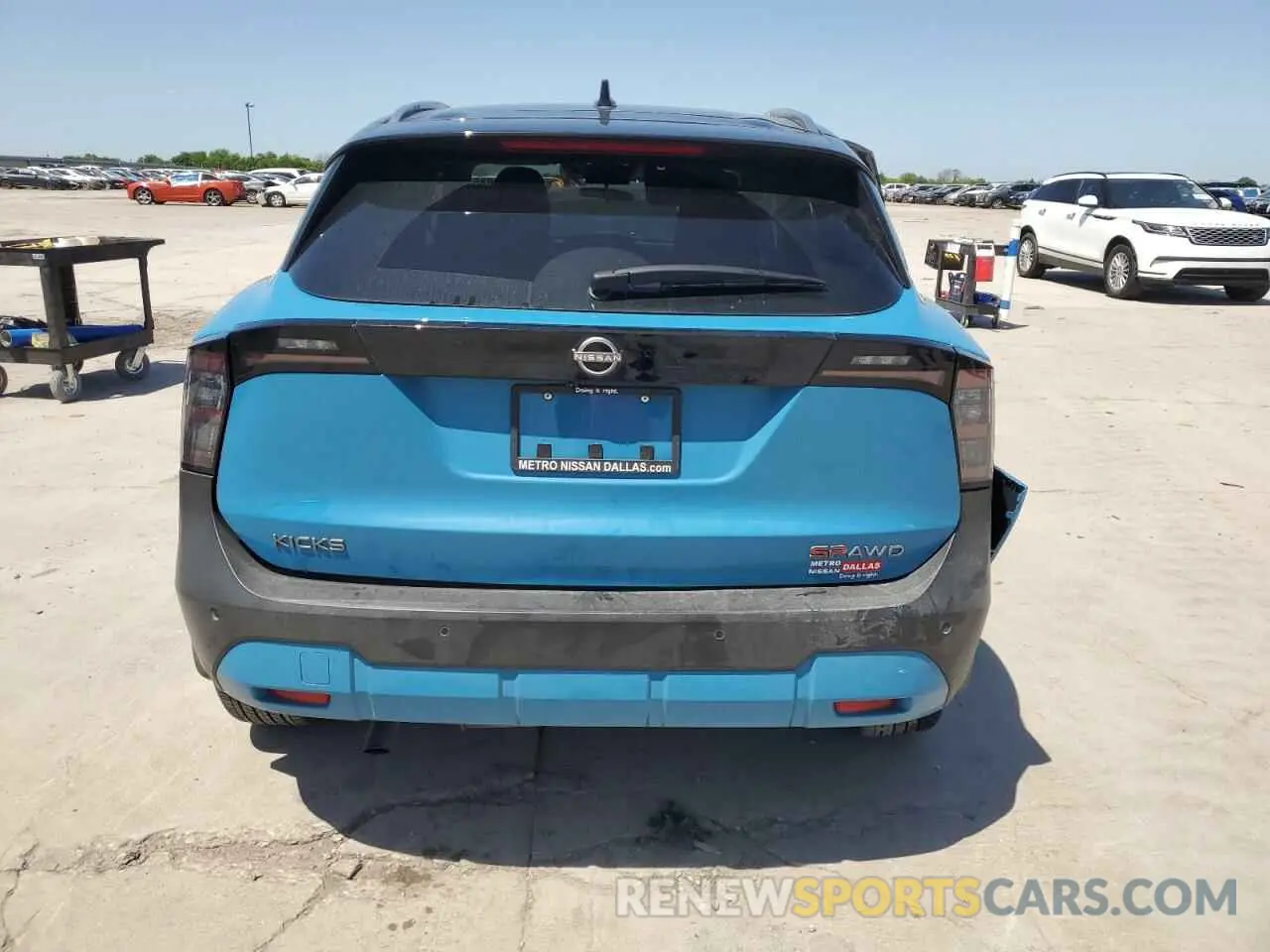 6 Photograph of a damaged car 3N8AP6DB9SL307126 NISSAN KICKS 2025