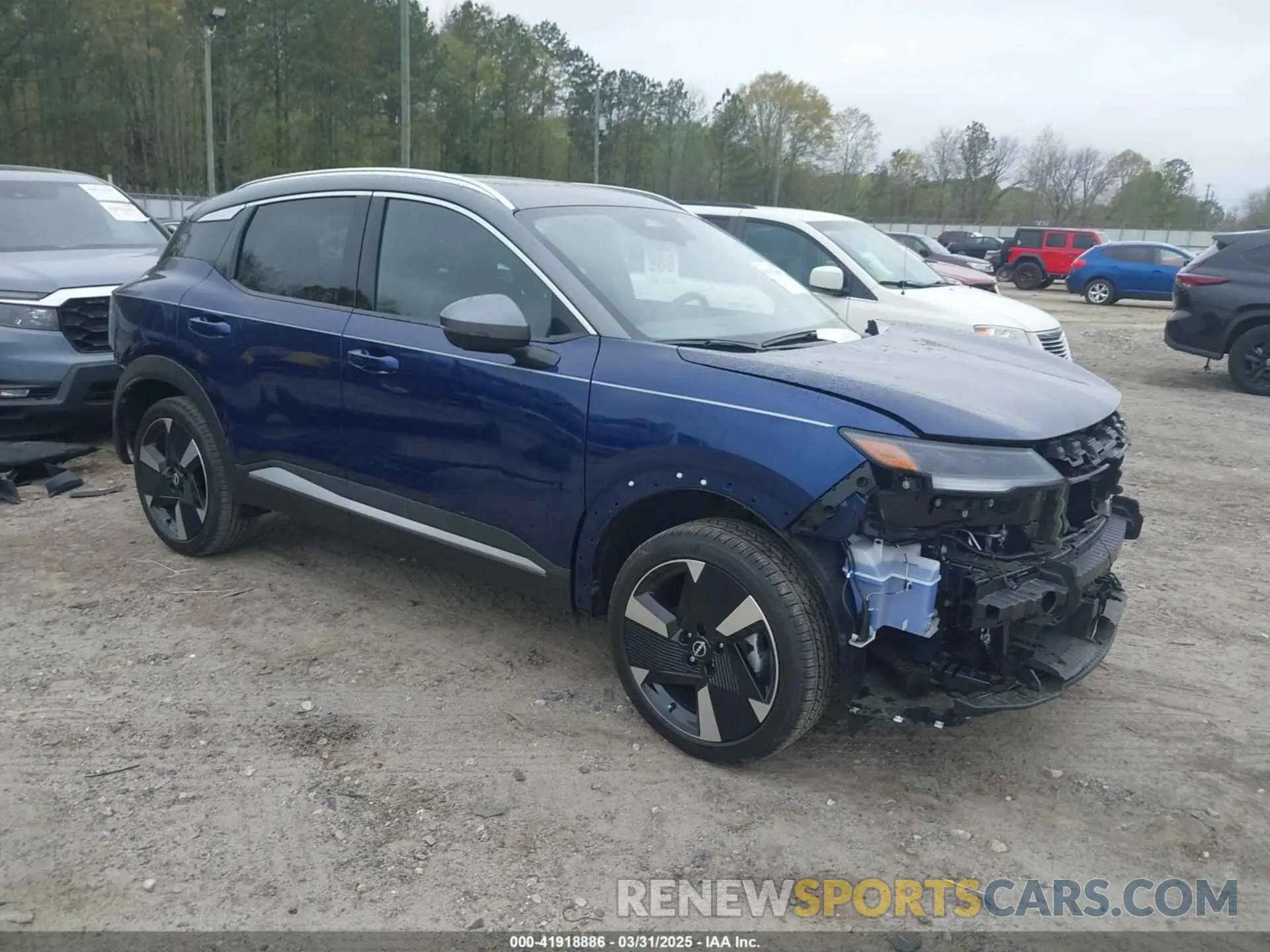 1 Photograph of a damaged car 3N8AP6DC0SL307704 NISSAN KICKS 2025