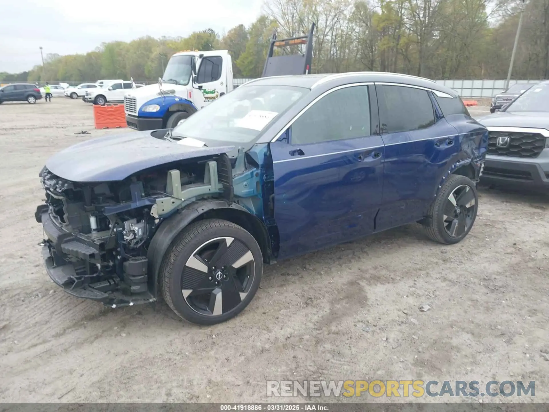 2 Photograph of a damaged car 3N8AP6DC0SL307704 NISSAN KICKS 2025