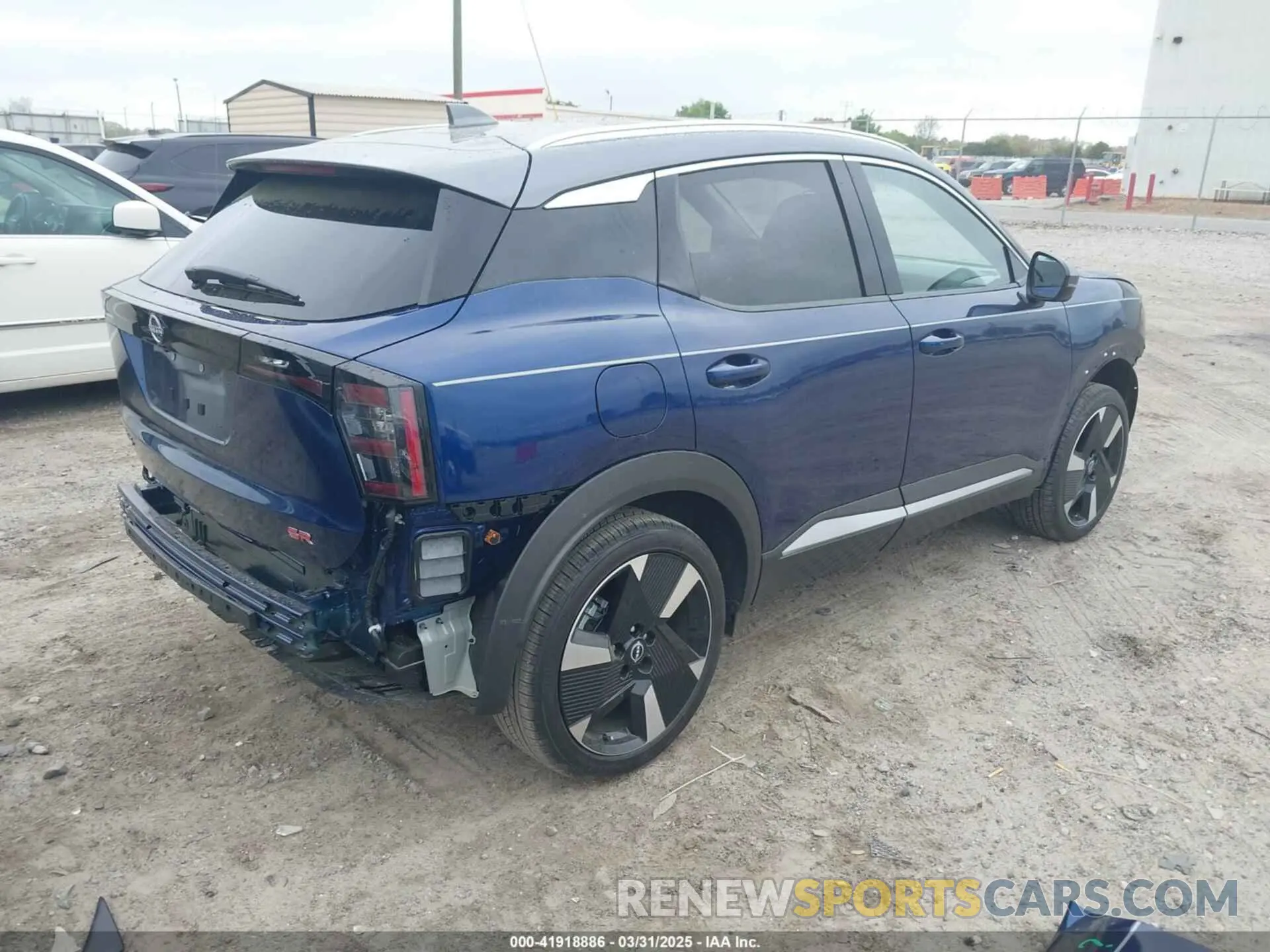 4 Photograph of a damaged car 3N8AP6DC0SL307704 NISSAN KICKS 2025