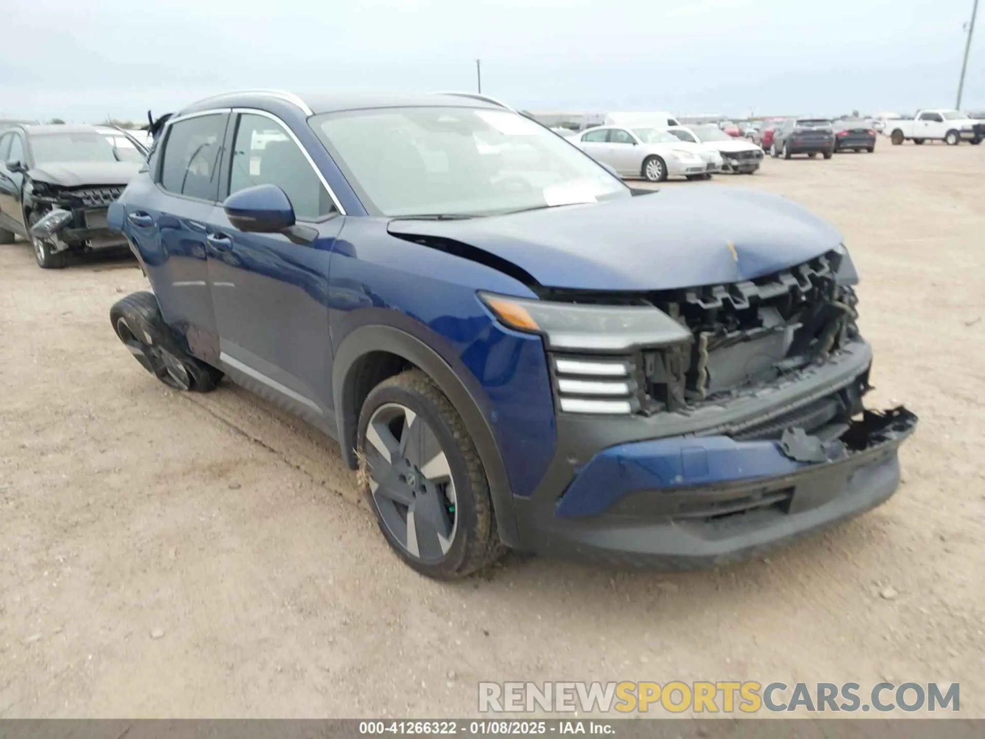 1 Photograph of a damaged car 3N8AP6DC8SL313721 NISSAN KICKS 2025