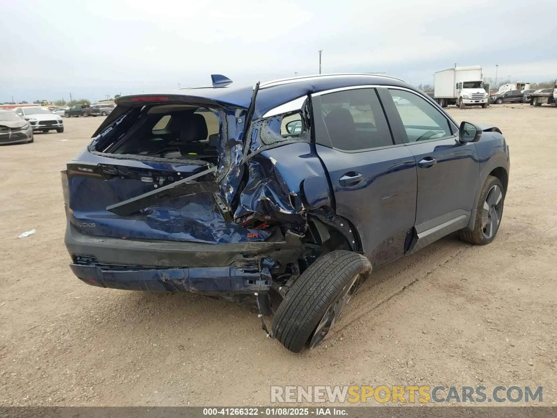 4 Photograph of a damaged car 3N8AP6DC8SL313721 NISSAN KICKS 2025