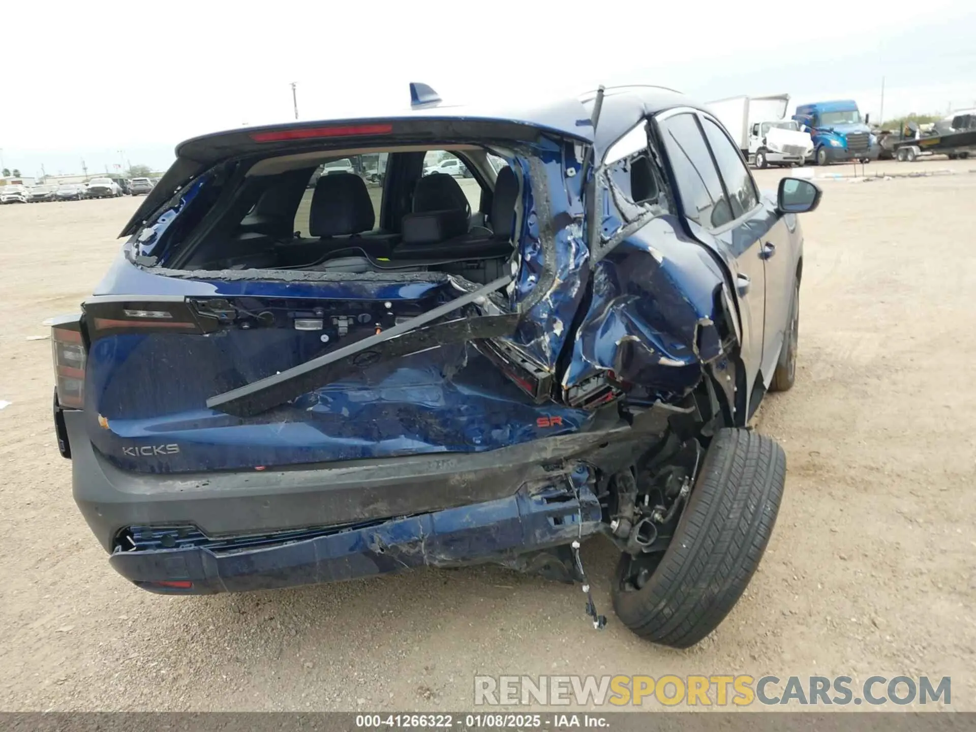 6 Photograph of a damaged car 3N8AP6DC8SL313721 NISSAN KICKS 2025