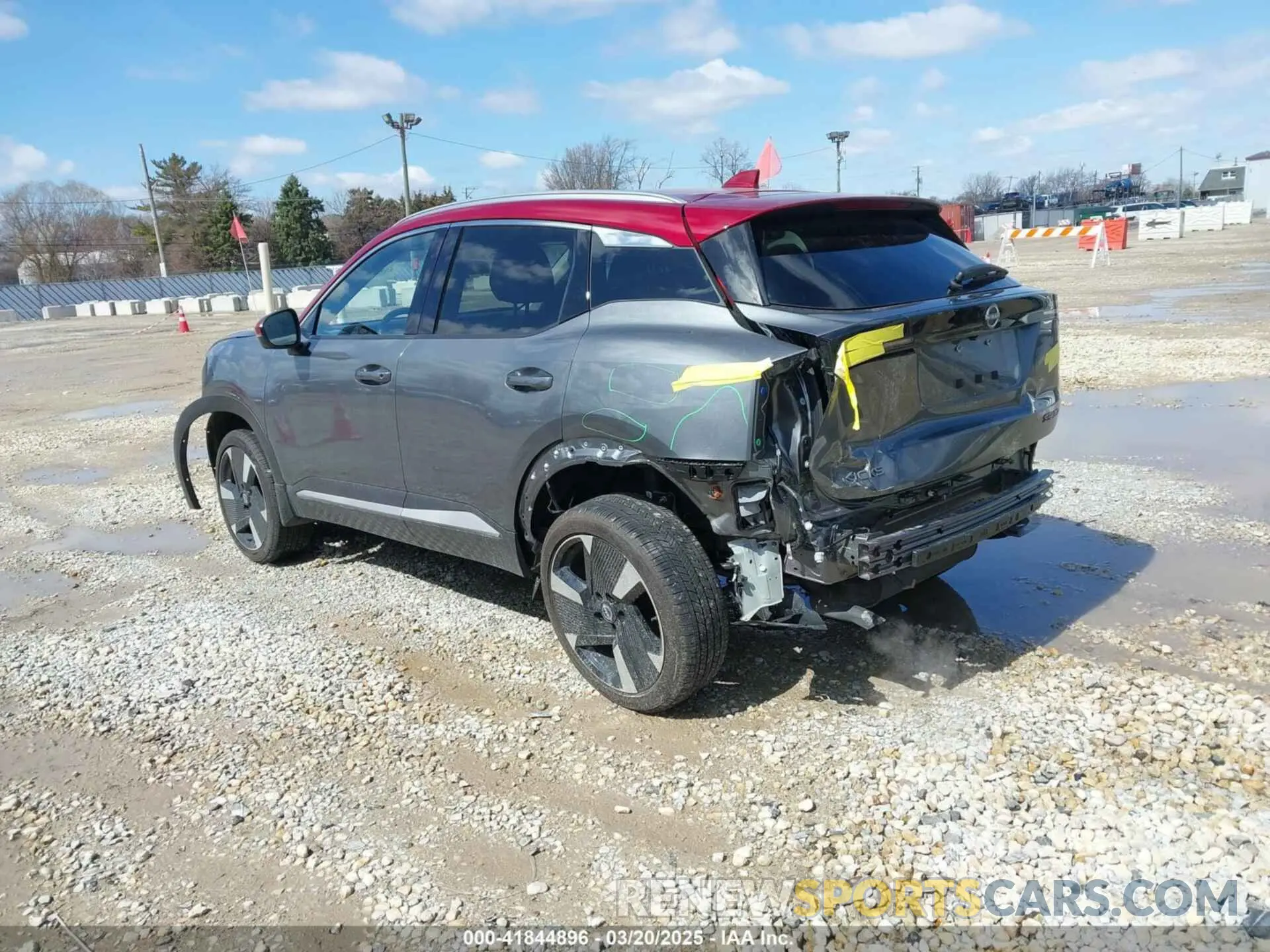 3 Photograph of a damaged car 3N8AP6DD3SL358722 NISSAN KICKS 2025