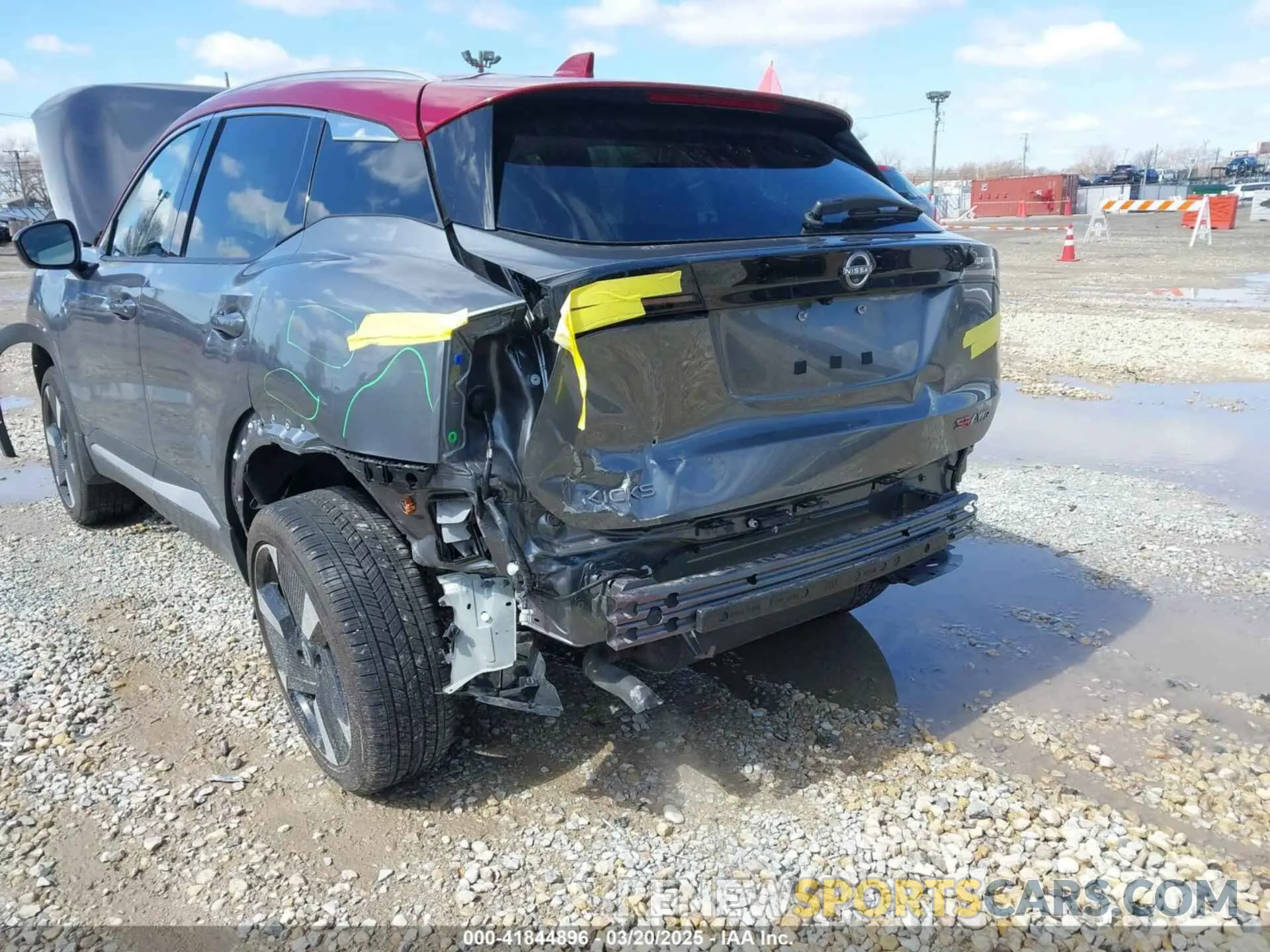 6 Photograph of a damaged car 3N8AP6DD3SL358722 NISSAN KICKS 2025