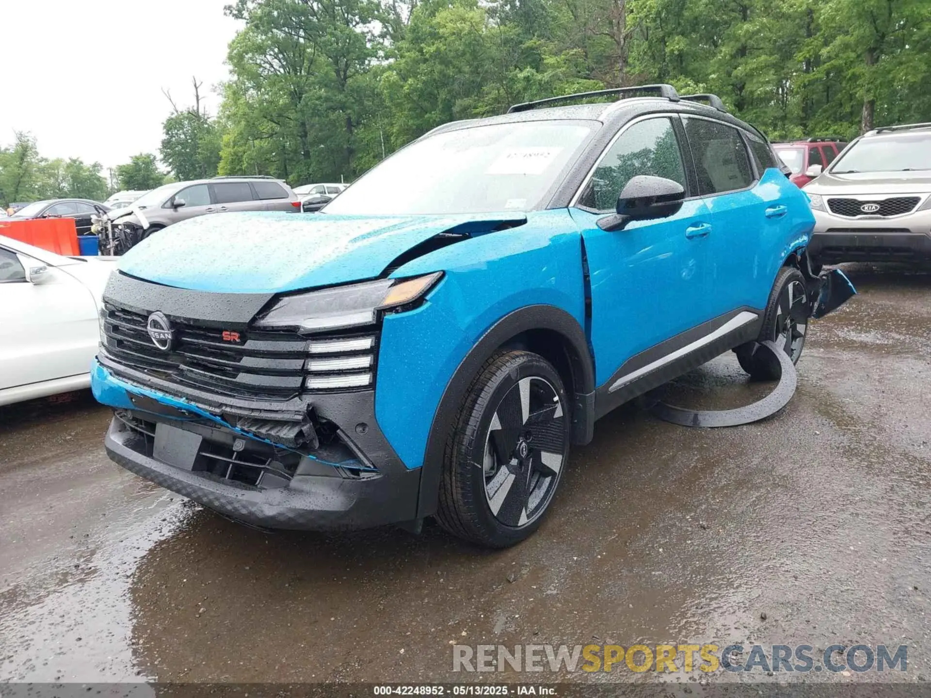 2 Photograph of a damaged car 3N8AP6DD4SL353822 NISSAN KICKS 2025