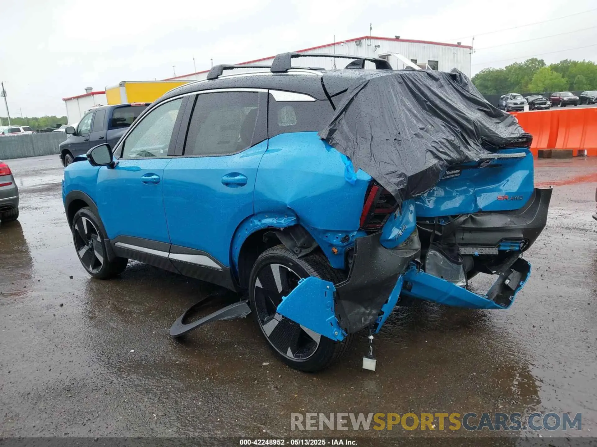 3 Photograph of a damaged car 3N8AP6DD4SL353822 NISSAN KICKS 2025