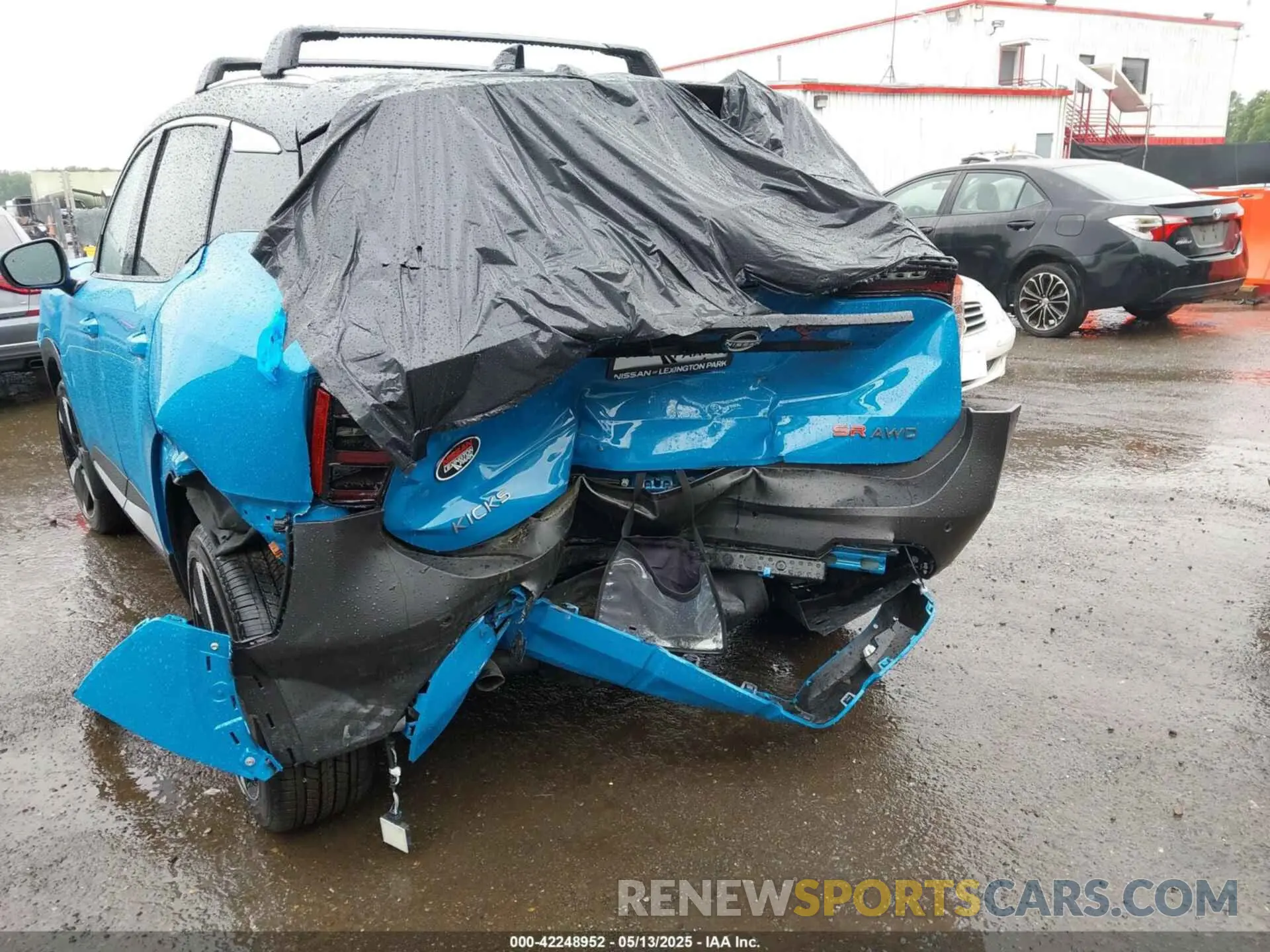 6 Photograph of a damaged car 3N8AP6DD4SL353822 NISSAN KICKS 2025