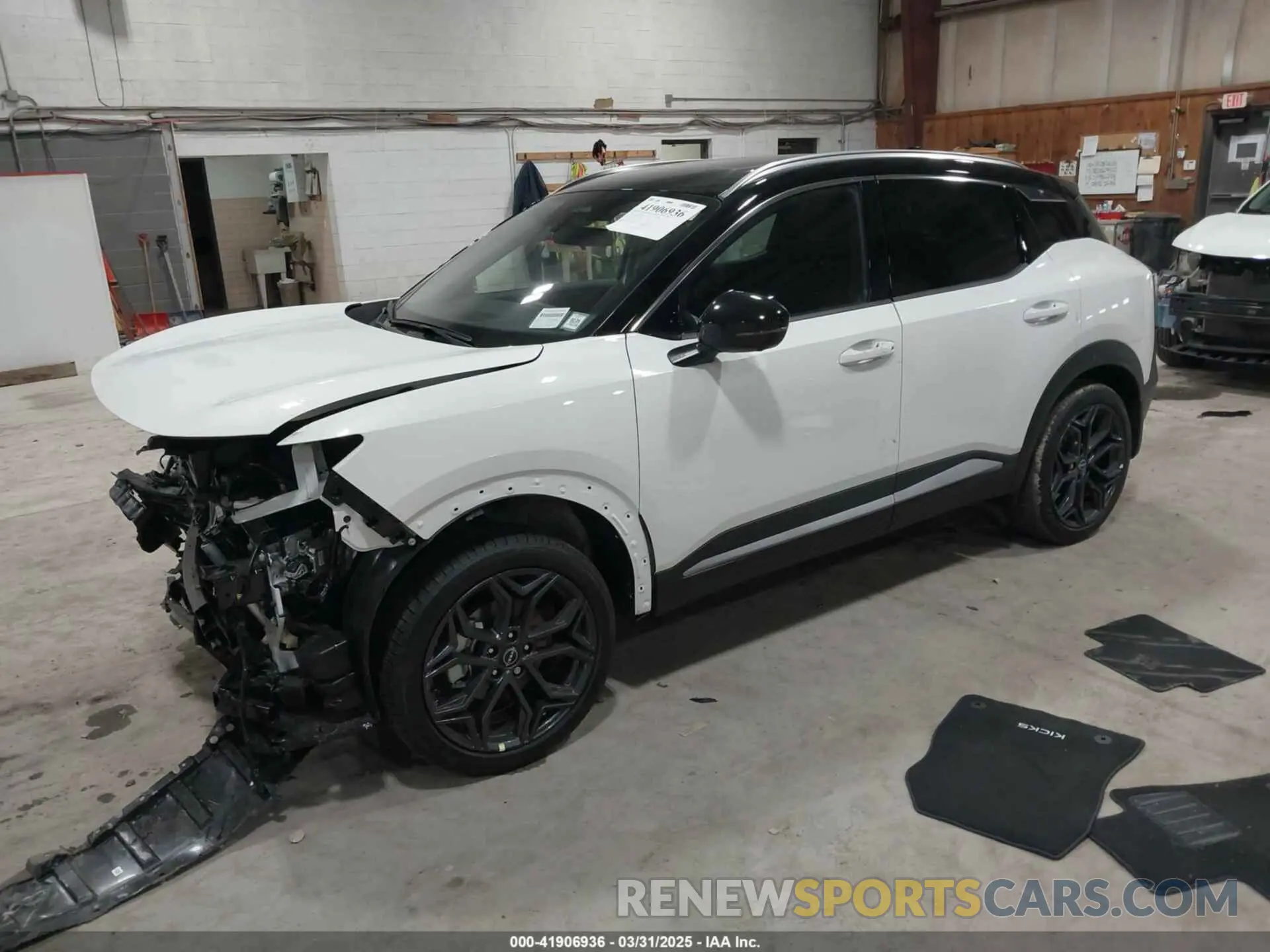 2 Photograph of a damaged car 3N8AP6DD6SL371903 NISSAN KICKS 2025