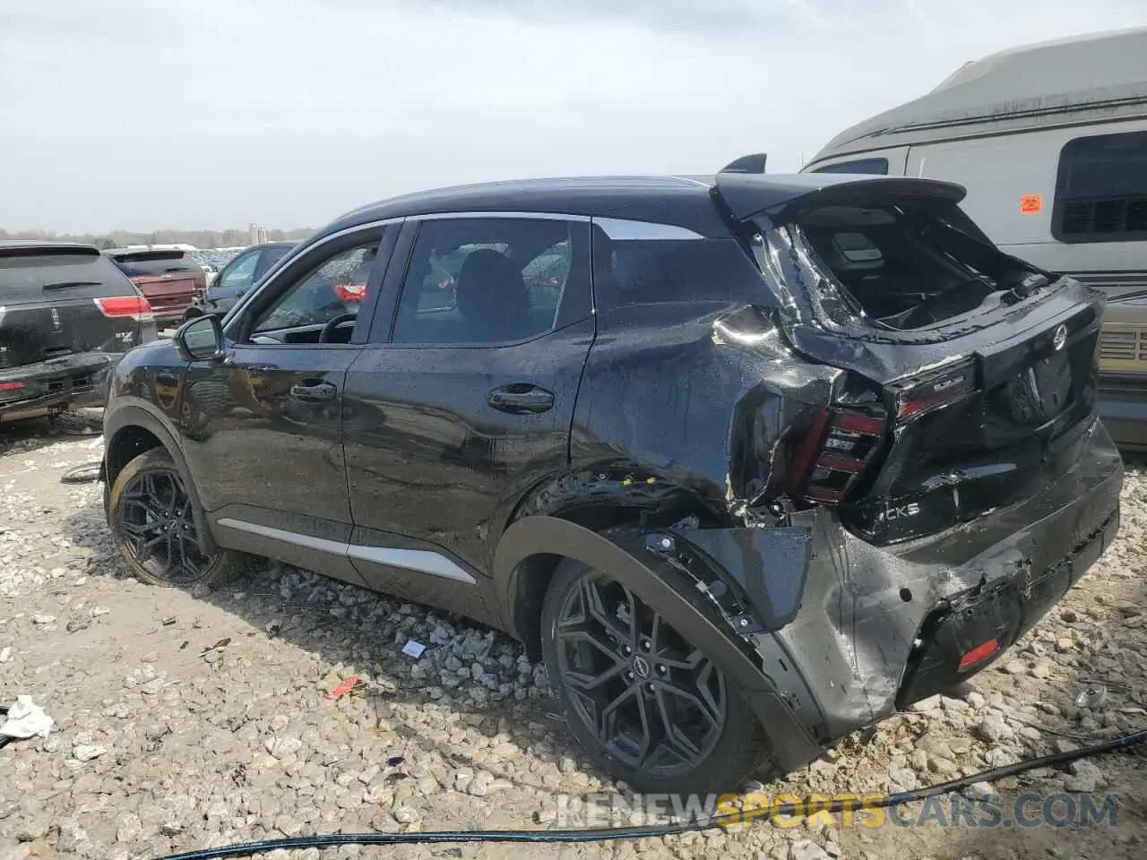 2 Photograph of a damaged car 3N8AP6DD8SL357114 NISSAN KICKS 2025