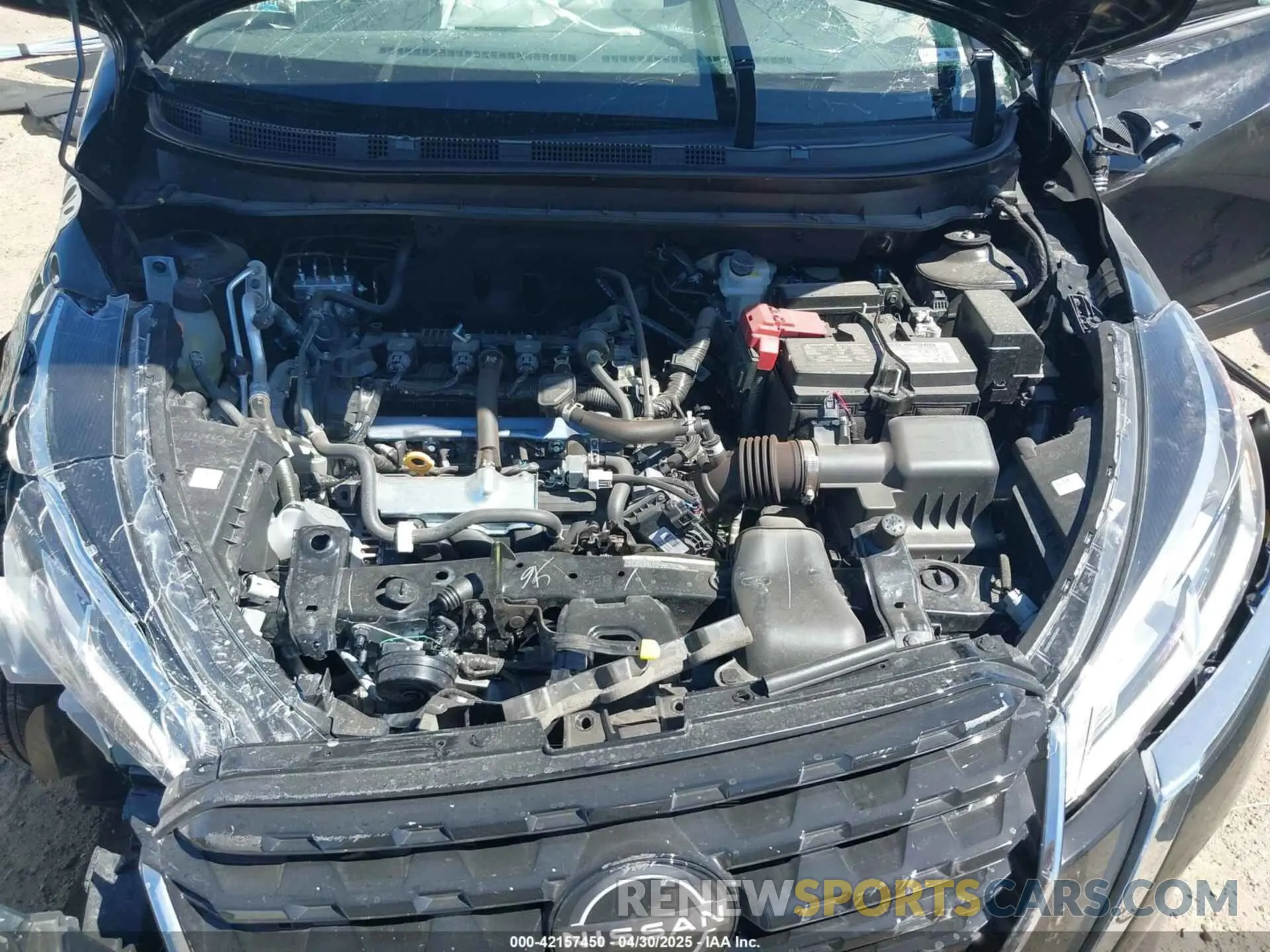 10 Photograph of a damaged car 3N1CP5BV0SL473596 NISSAN KICKS PLAY 2025