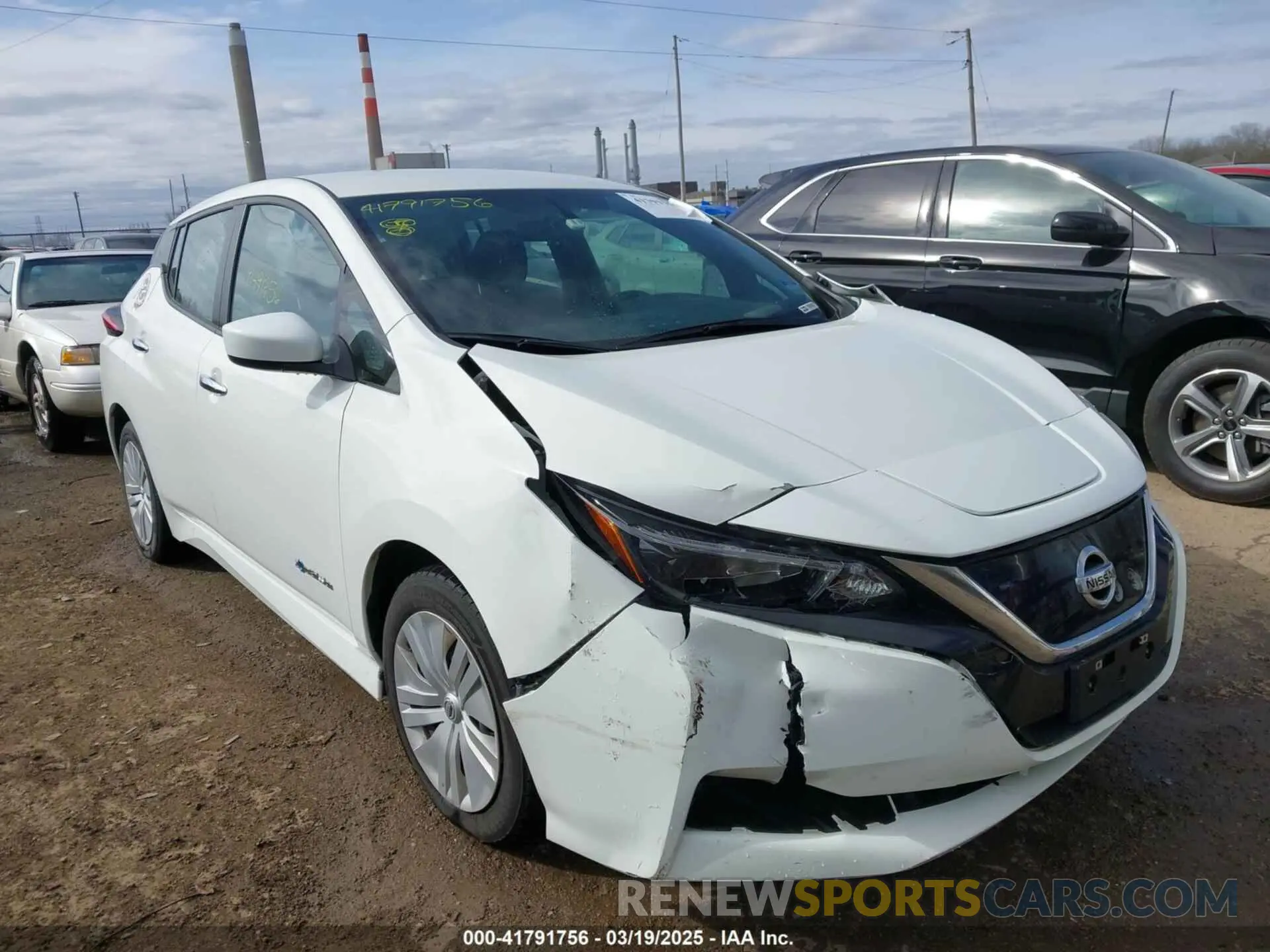 6 Photograph of a damaged car 1N4AZ1CP0KC321908 NISSAN LEAF 2019