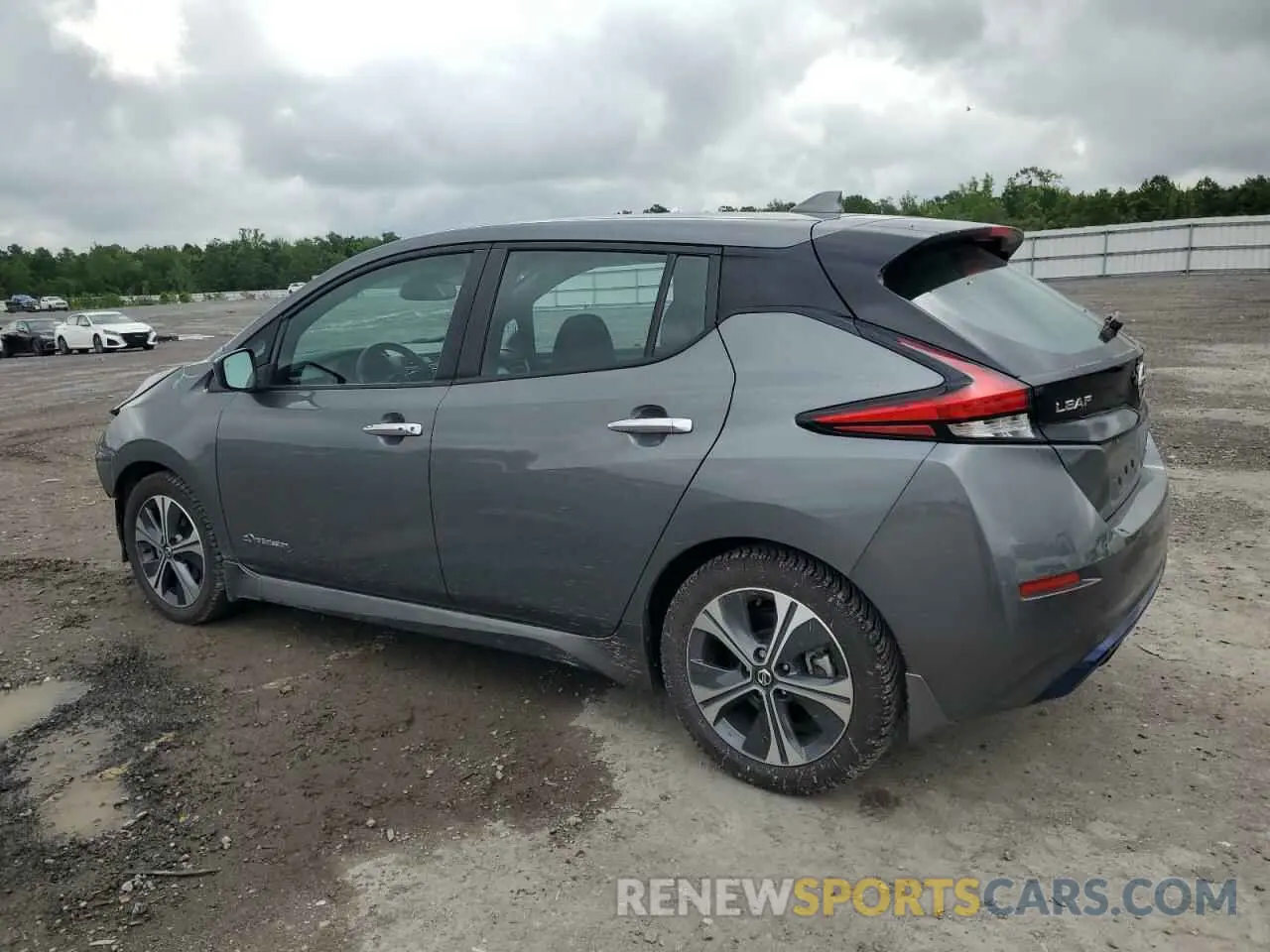 2 Photograph of a damaged car 1N4AZ1CP1KC302364 NISSAN LEAF 2019