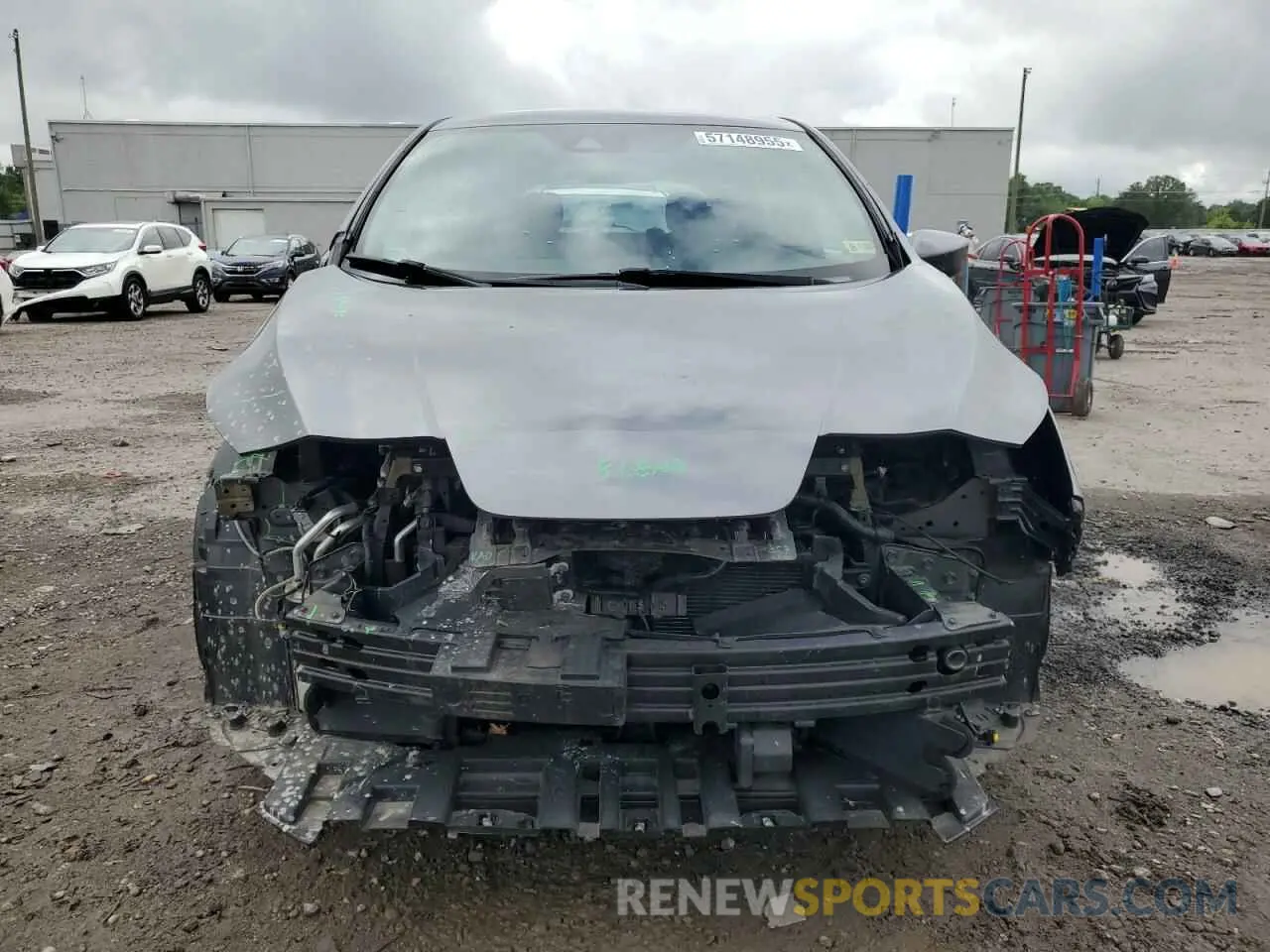 5 Photograph of a damaged car 1N4AZ1CP1KC302364 NISSAN LEAF 2019