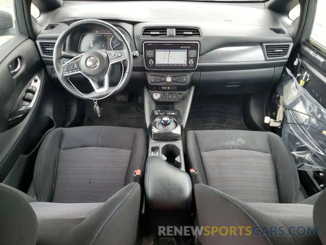 8 Photograph of a damaged car 1N4AZ1CP1KC302364 NISSAN LEAF 2019