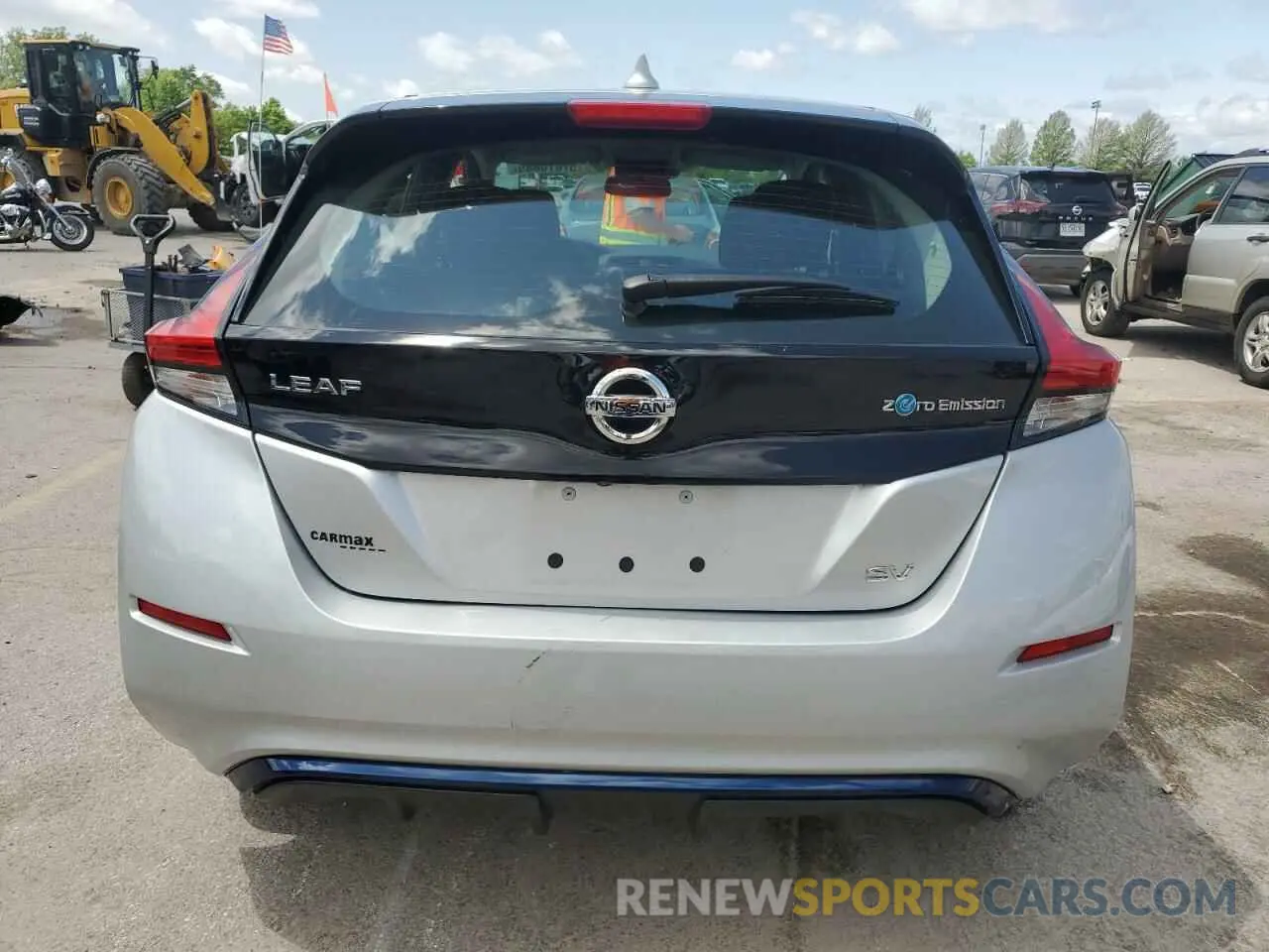 6 Photograph of a damaged car 1N4AZ1CP1KC303840 NISSAN LEAF 2019