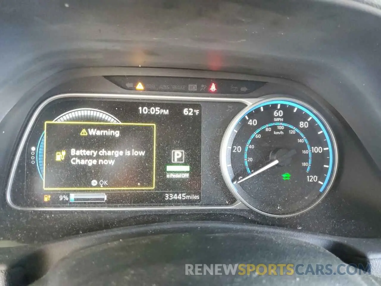 9 Photograph of a damaged car 1N4AZ1CP1KC306317 NISSAN LEAF 2019