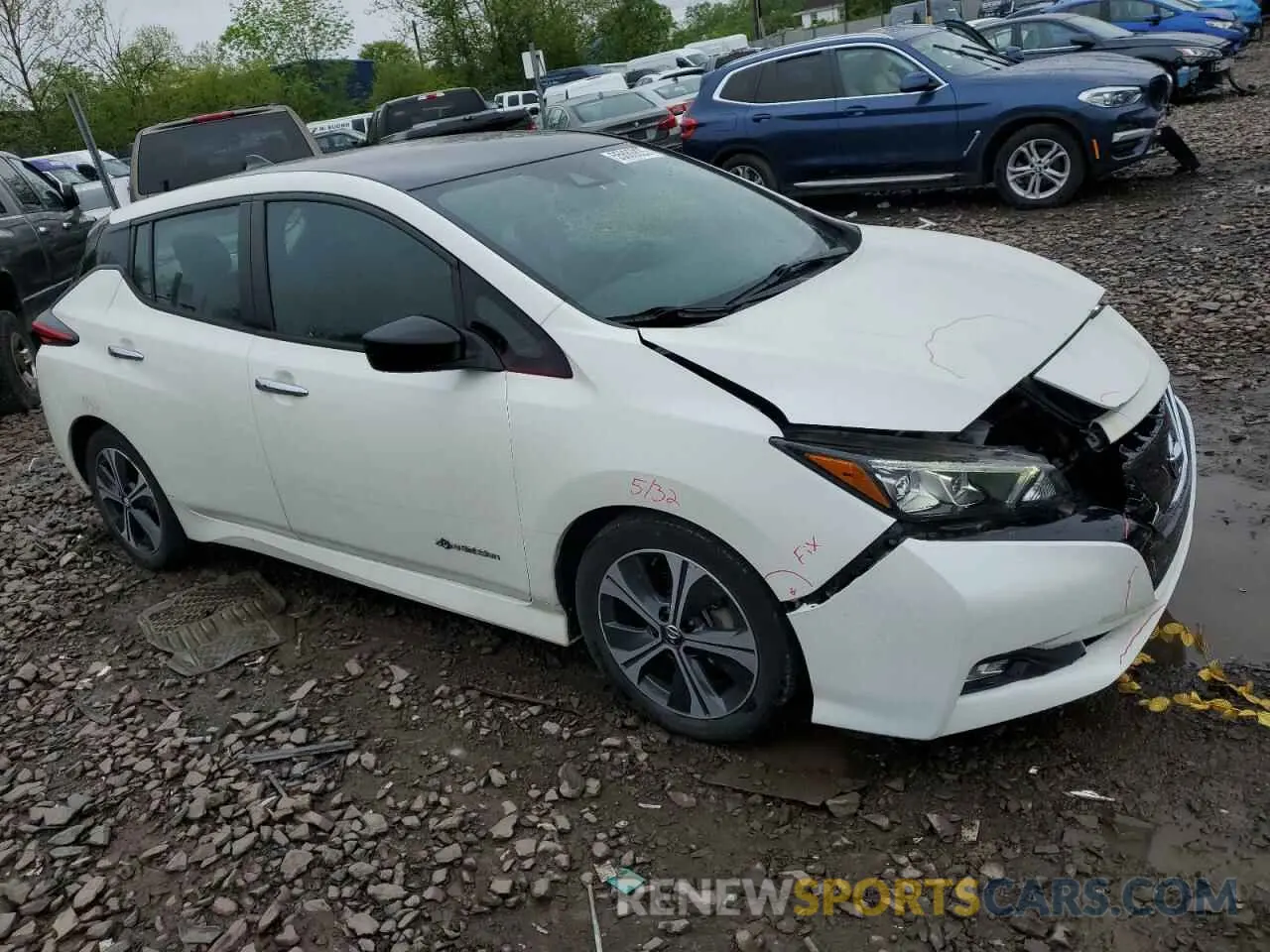 4 Photograph of a damaged car 1N4AZ1CP1KC306320 NISSAN LEAF 2019