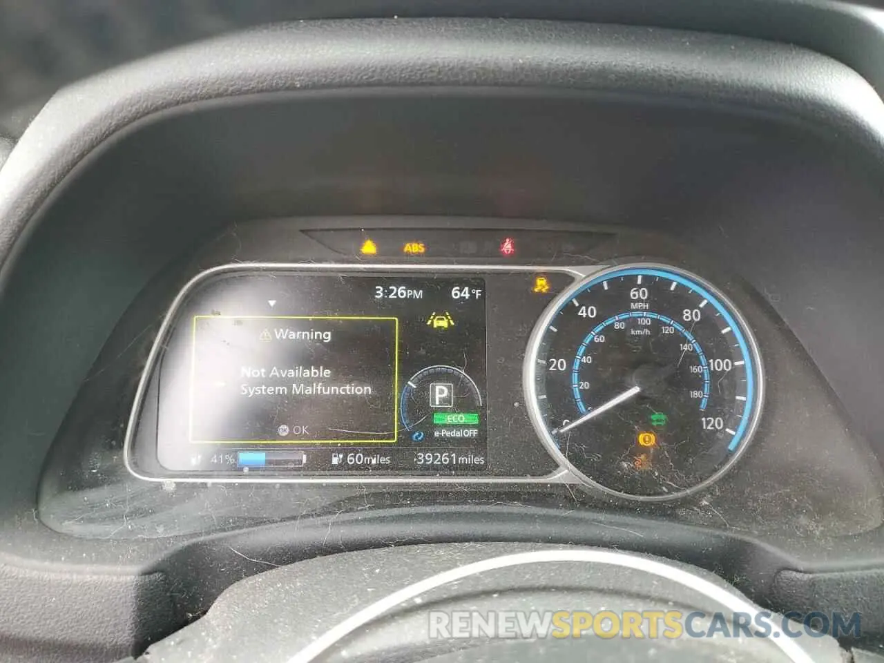 9 Photograph of a damaged car 1N4AZ1CP1KC306320 NISSAN LEAF 2019