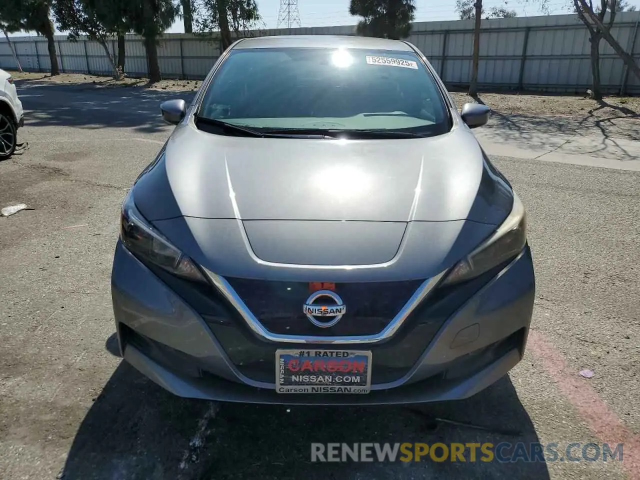5 Photograph of a damaged car 1N4AZ1CP3KC300289 NISSAN LEAF 2019