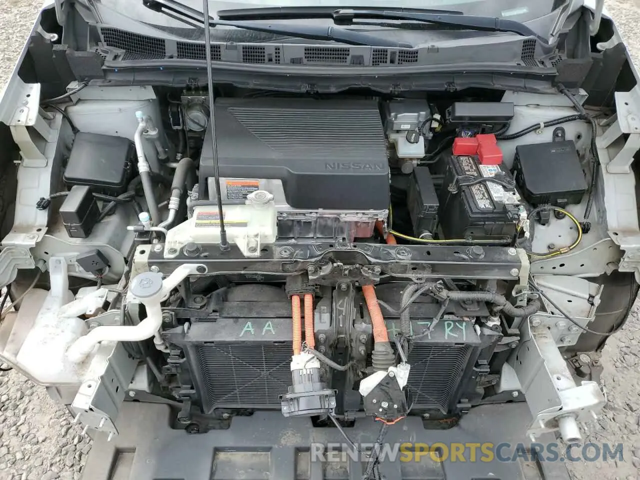 11 Photograph of a damaged car 1N4AZ1CP3KC307985 NISSAN LEAF 2019